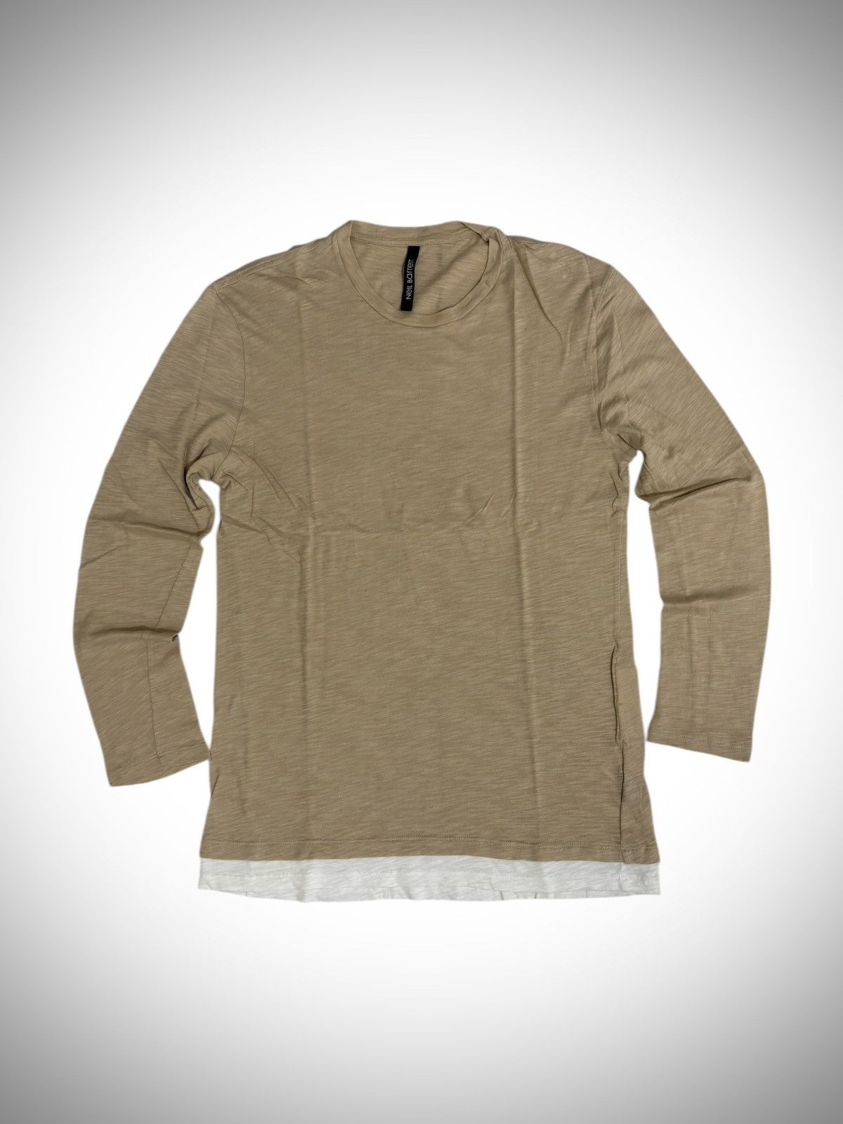 Neil Barrett Neil Barret - Long Sleeve T-Shirt Regular Length Size US M / EU 48-50 / 2 - 1 Thumbnail
