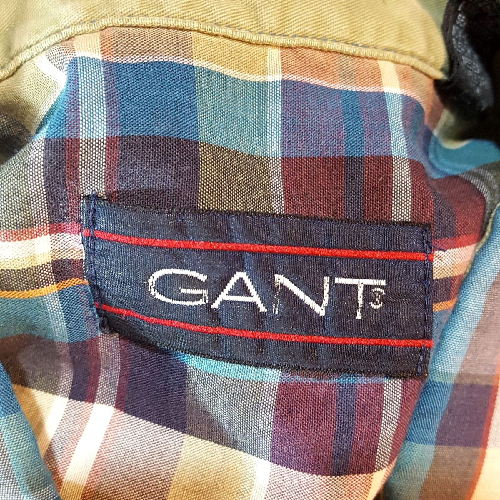 Gant VINTAGE GANT Plaid Collared Men's Size L Button-Up Shirt Short Sleeve Western Cowboy Size US L / EU 52-54 / 3 - 7 Thumbnail