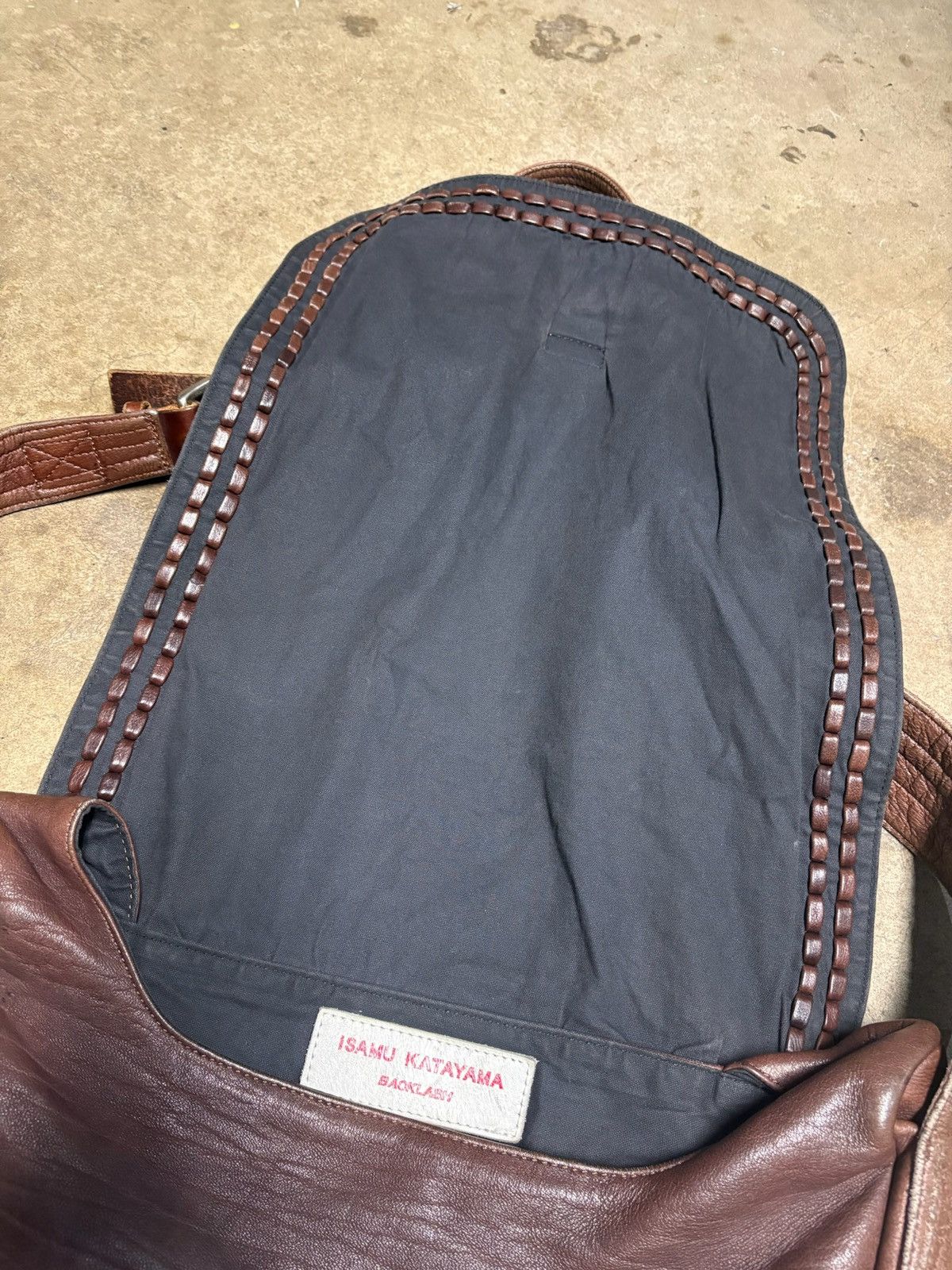 Isamu Katayama Backlash Backlash by Isamu Katayama Leather Shoulder Bag Size ONE SIZE - 3 Thumbnail