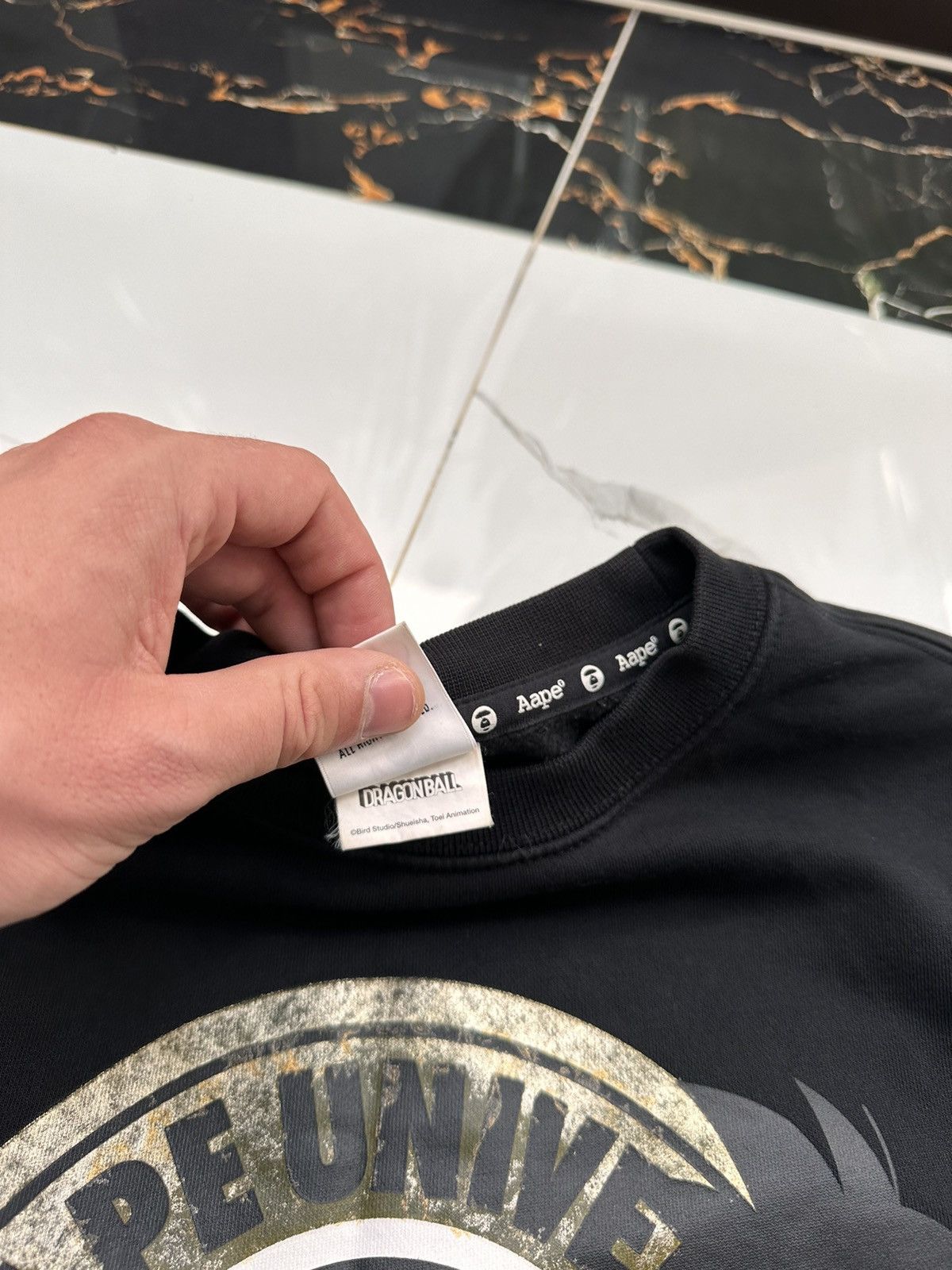 Aape × Vintage AAPE X DRAGONBALL VINTAGE BIG LOGO STREETWEAR SWEATSHIRT Size US M / EU 48-50 / 2 - 8 Thumbnail