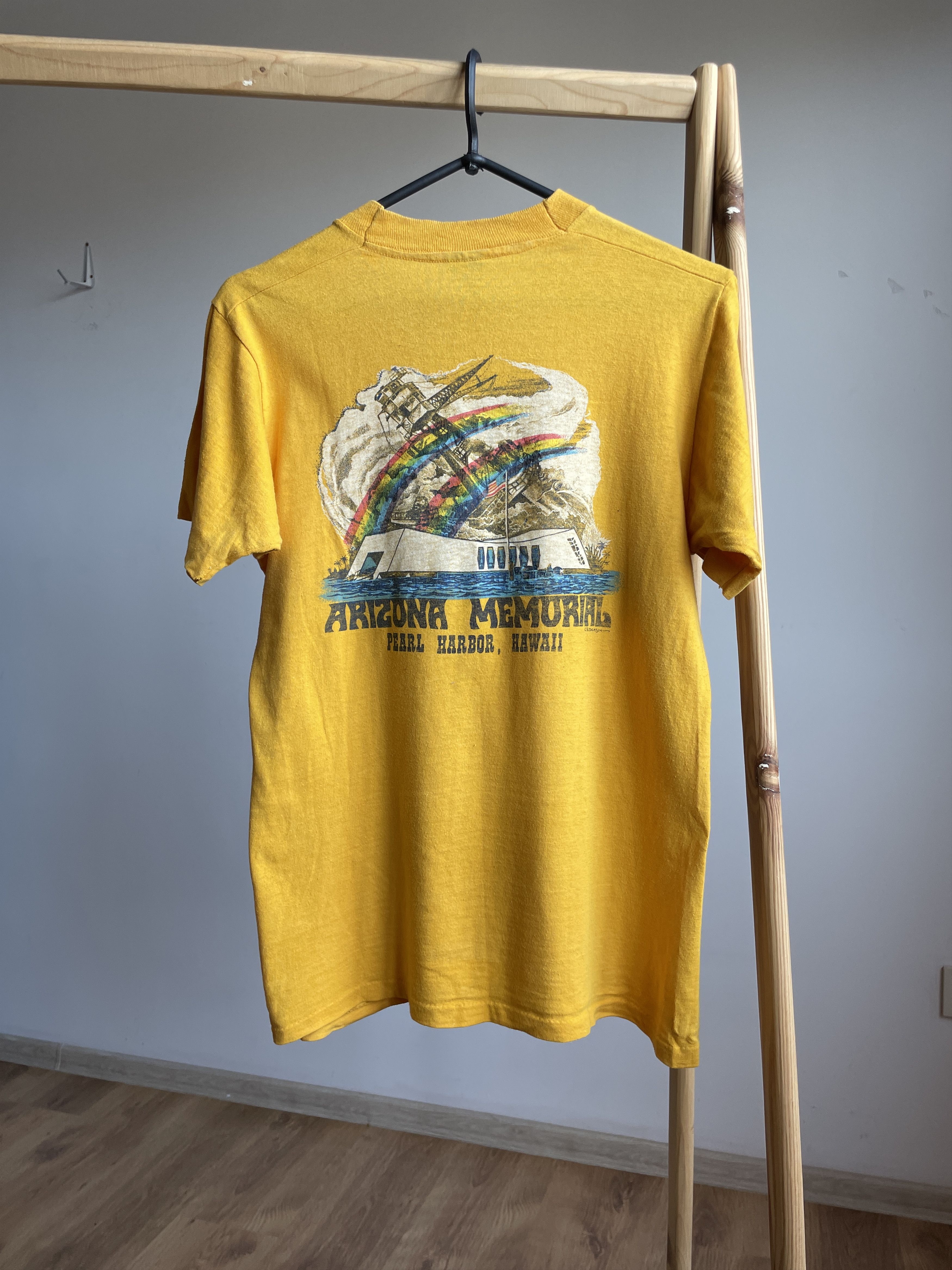 Vintage Arizona Memorial Pearl Harbor Vintage 90's T-Shirt Size S Size US S / EU 44-46 / 1 - 2 Thumbnail