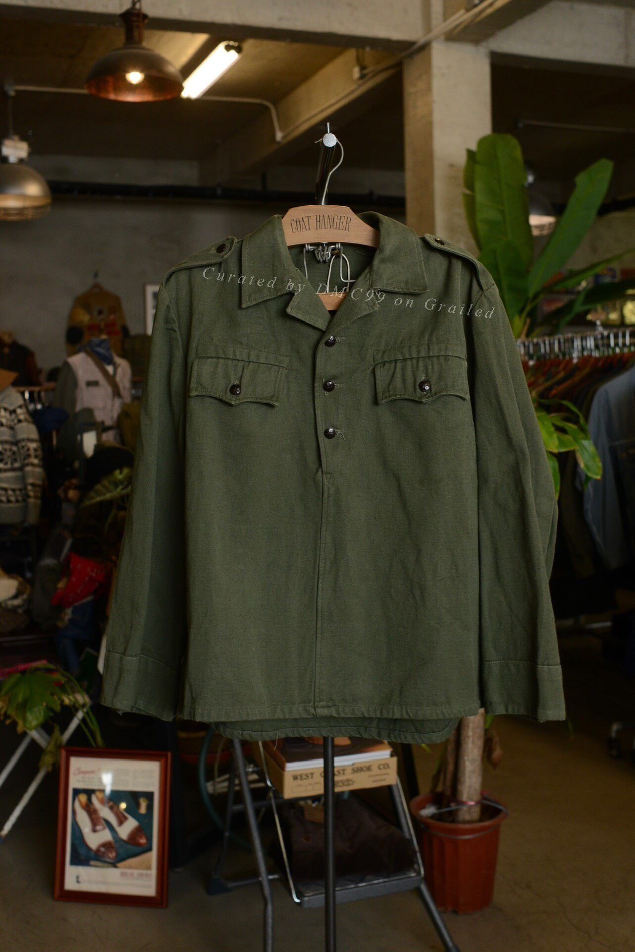 Vintage Vintage 1960s-70s Bulgarian Military Shirt Size US M / EU 48-50 / 2 - 1 Thumbnail