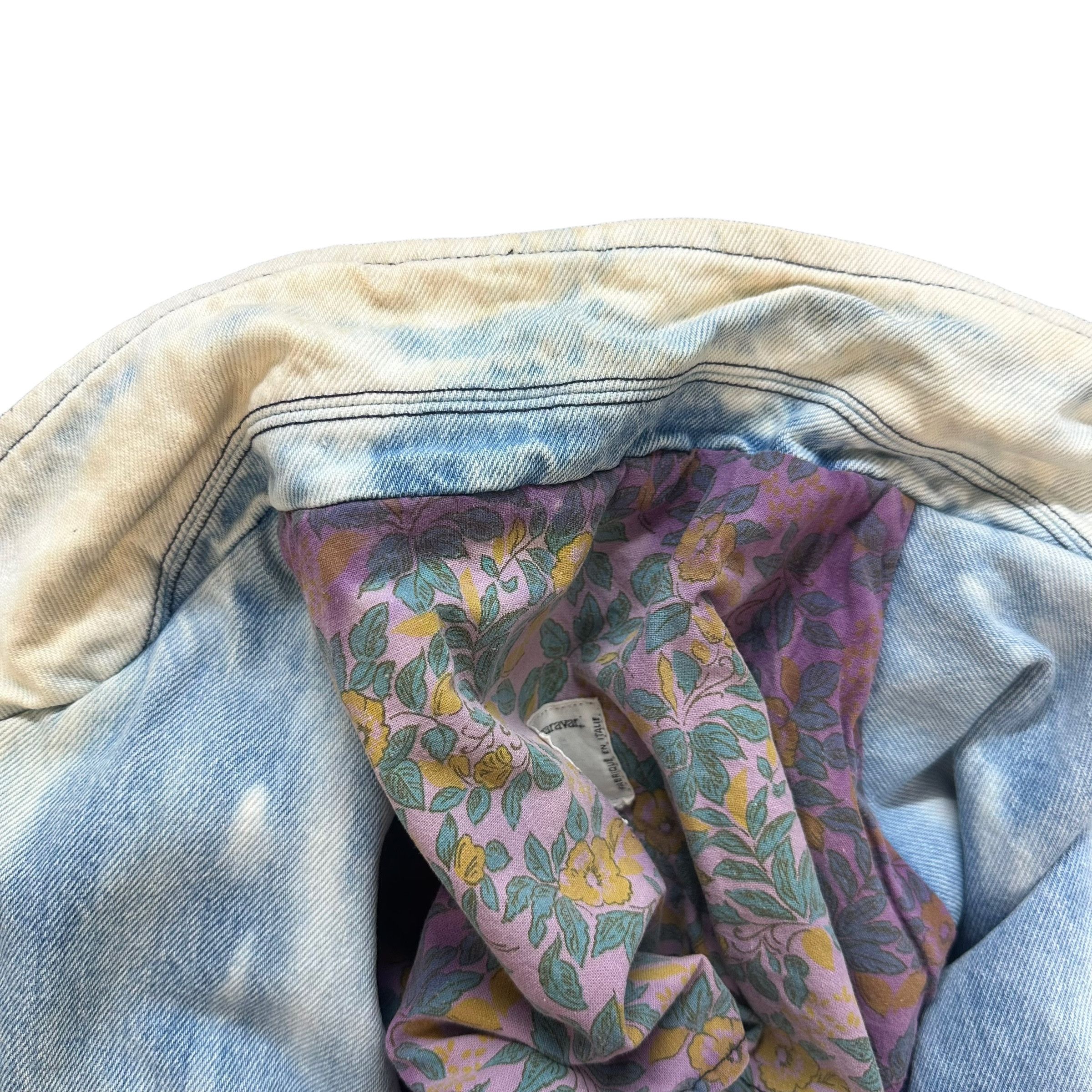 Vintage Valentino Garavani Jeans Washed Denim Casual Jacket #A7-0173 Size US M / EU 48-50 / 2 - 14 Thumbnail