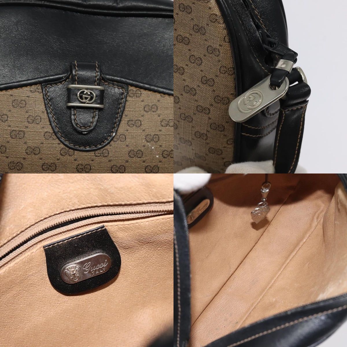 Gucci GUCCI Micro GG Supreme Shoulder Bag Pvc Brown 001 256 001 Size ONE SIZE - 11 Thumbnail