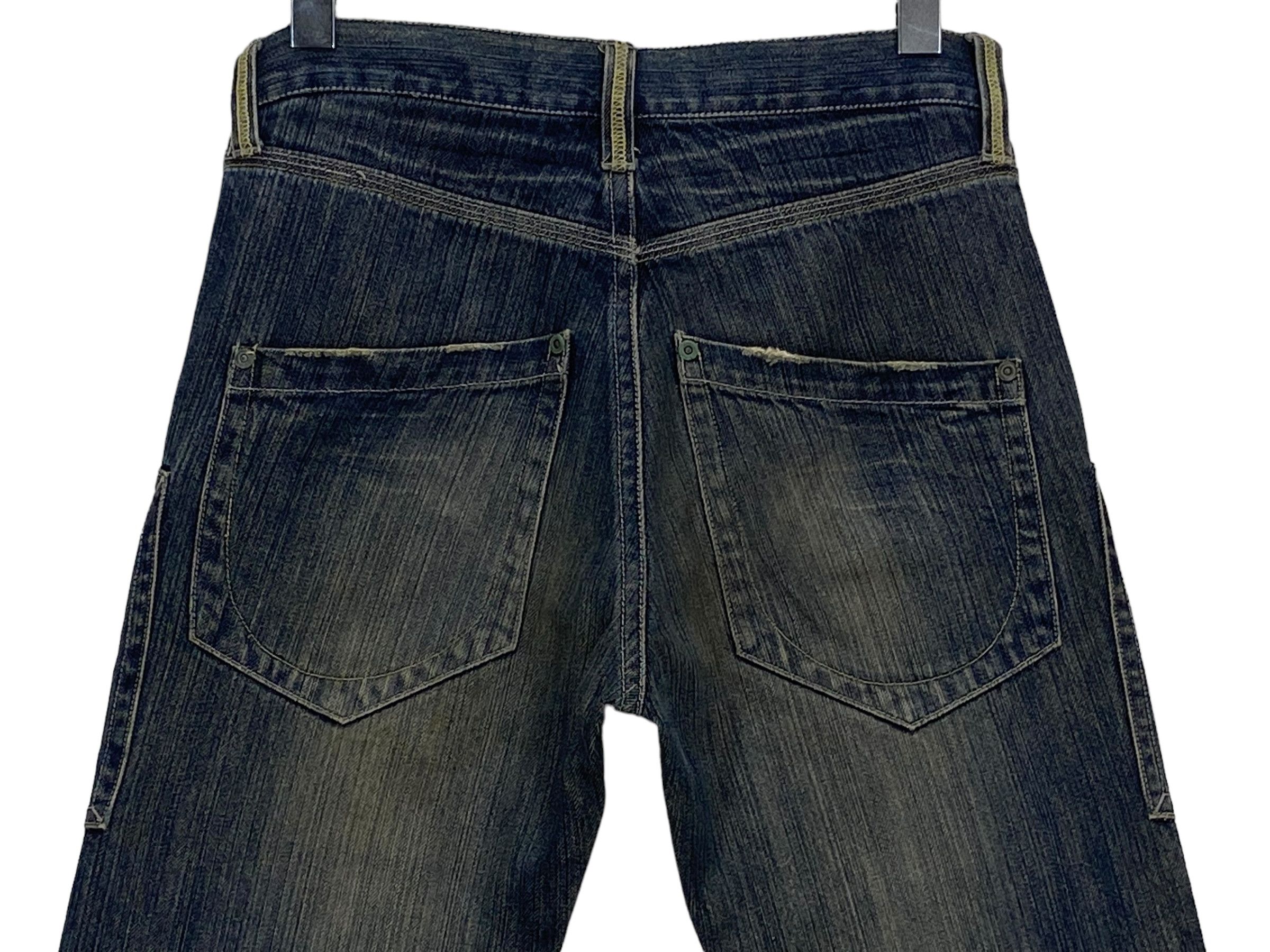 Japanese Brand Difference by Rupert Jeans Straight Leg Punk Pants Size US 29 - 5 Thumbnail