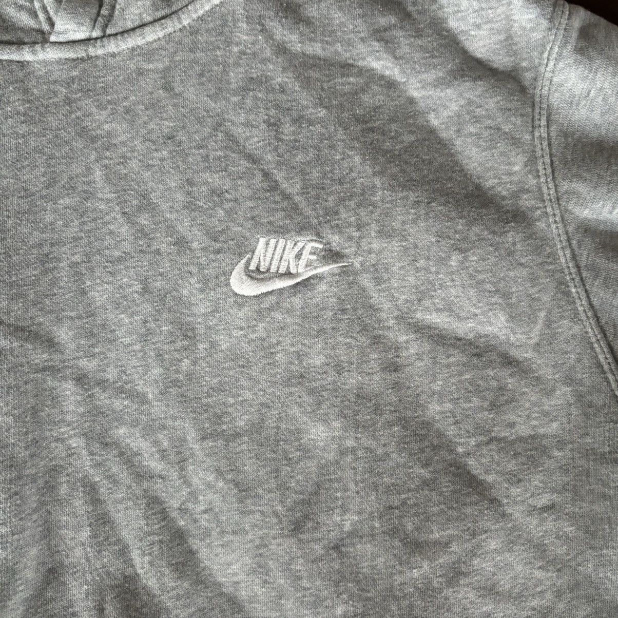 Nike Gray nike sportwear club fleece pullover hoodie Size US M / EU 48-50 / 2 - 2 Thumbnail