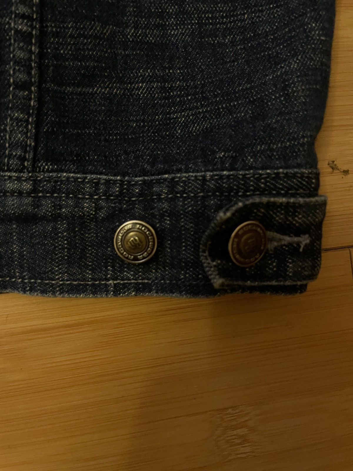 Ecko Unltd. × Pelle Pelle × Rocawear Vintage RocaWear Pelle Pelle style Denim Zip Up jacket 3XL Size US XXL / EU 58 / 5 - 4 Thumbnail