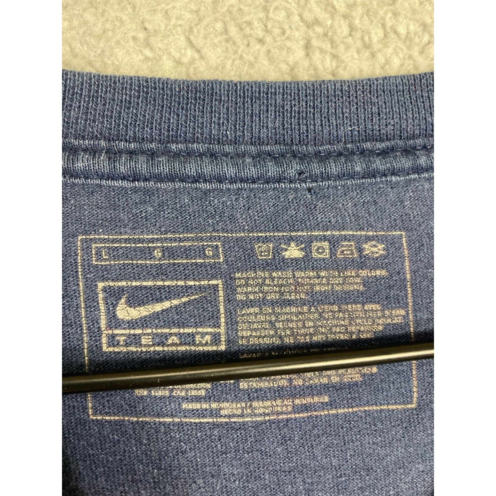 Nike Vintage 2000 Nike Cleveland Baseball Men's XL Blue Shirt Size US XL / EU 56 / 4 - 3 Thumbnail