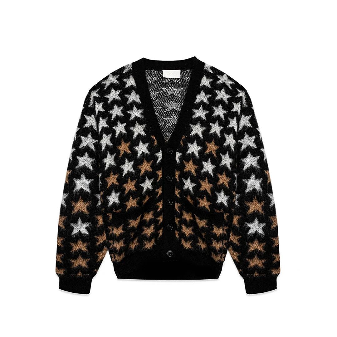 Oro Los Angeles ORO Los Angeles Star Knit Mohair Blend Cardigan Size US M / EU 48-50 / 2 - 1 Thumbnail