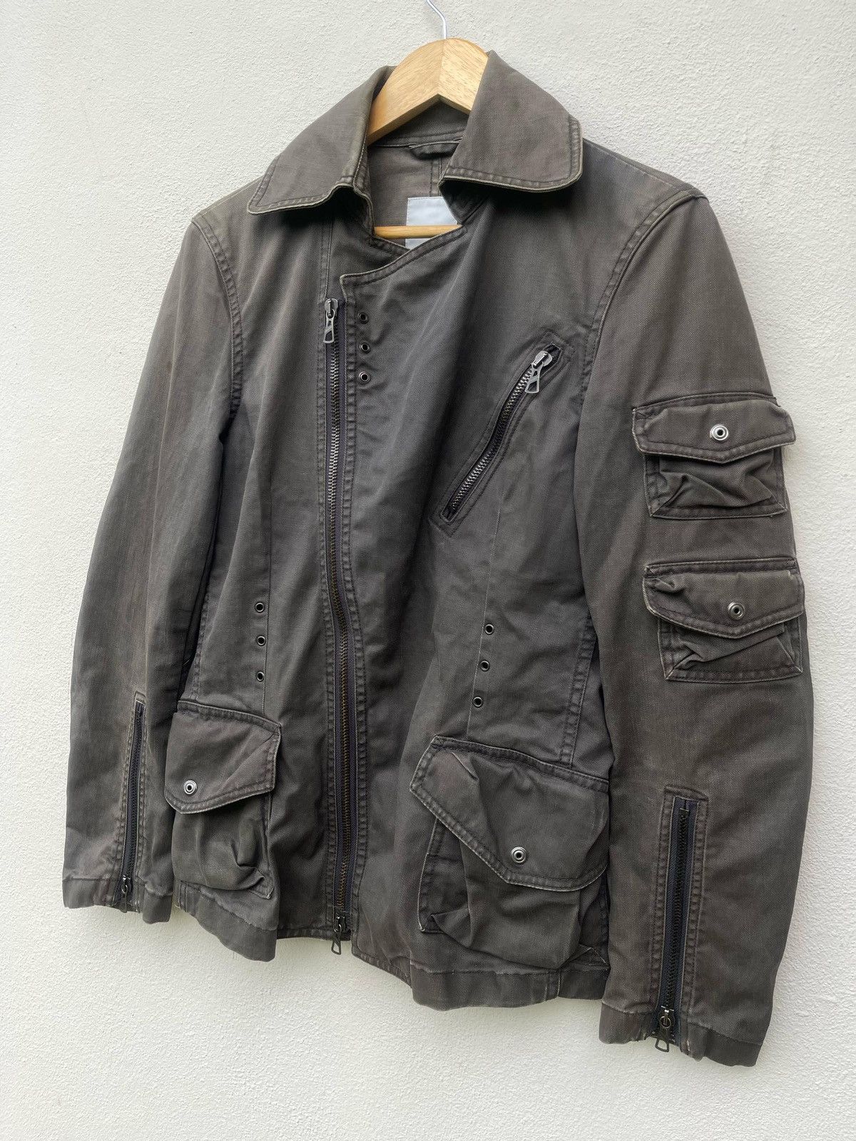 Designer × J.Lindeberg J.Lindeberg Stockholm Military Waxed Jacket Size US S / EU 44-46 / 1 - 2 Thumbnail