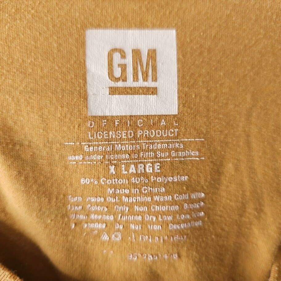 Other Chevrolet Camaro T Shirt Mens Size XL Brown Rust American Size US XL / EU 56 / 4 - 5 Thumbnail