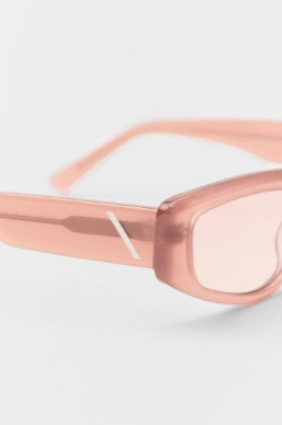 Zara ZARA RECTANGULAR SUNGLASSES Size ONE SIZE - 8 Thumbnail