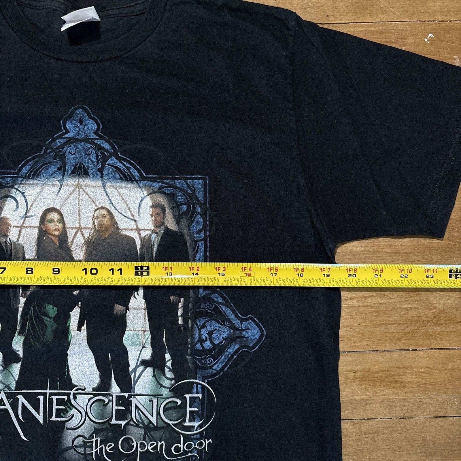 Vintage Evanescence VTG Rock Mall Goth Alternative Open Door SZ L Size US L / EU 52-54 / 3 - 7 Thumbnail