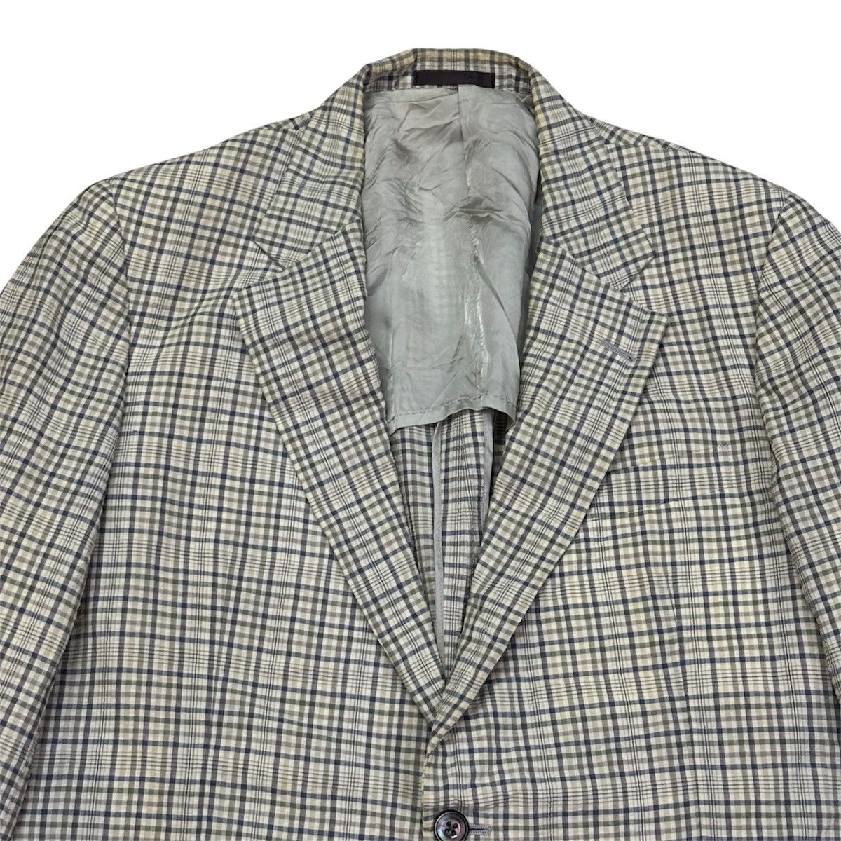 Burberry Burberrys Checkered Blazer Size 44R - 3 Thumbnail