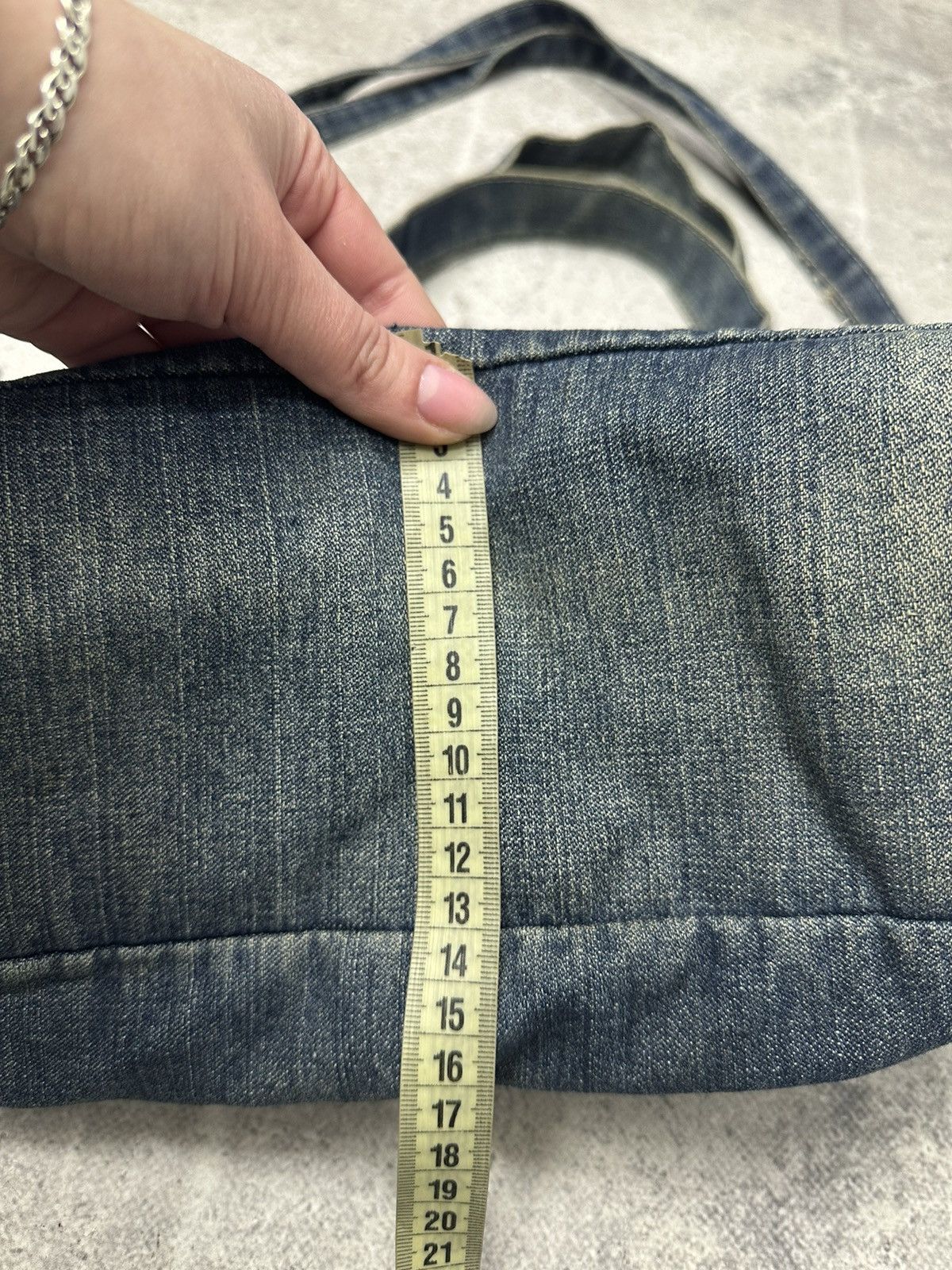 Diesel Vintage Diesel Denim Distressed Style Ifsixwasnine Y2k Dolce Size ONE SIZE - 14 Thumbnail