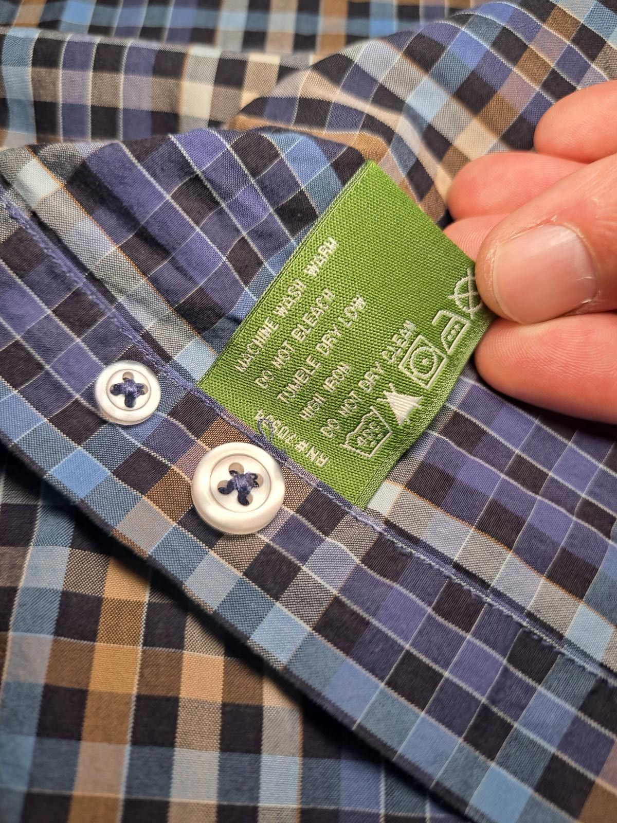 Orvis Orvis Button Up Shirt Mens Large Multicolor Check Cotton Size US L / EU 52-54 / 3 - 4 Thumbnail