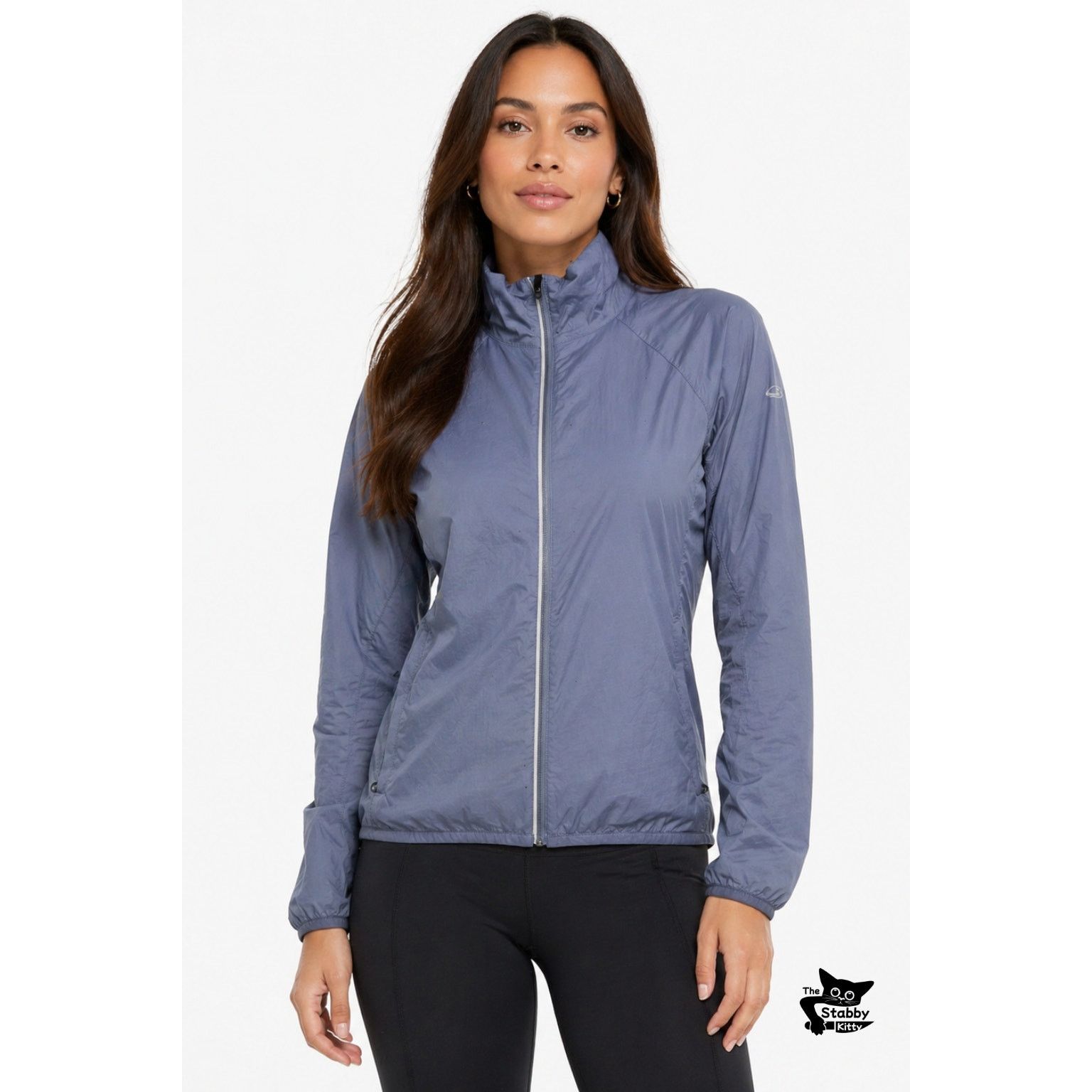 Icebreaker Icebreaker GT Cool-Lite Gray Merino Windbreaker Jacket Women Size XS / US 0-2 / IT 36-38 - 8 Thumbnail