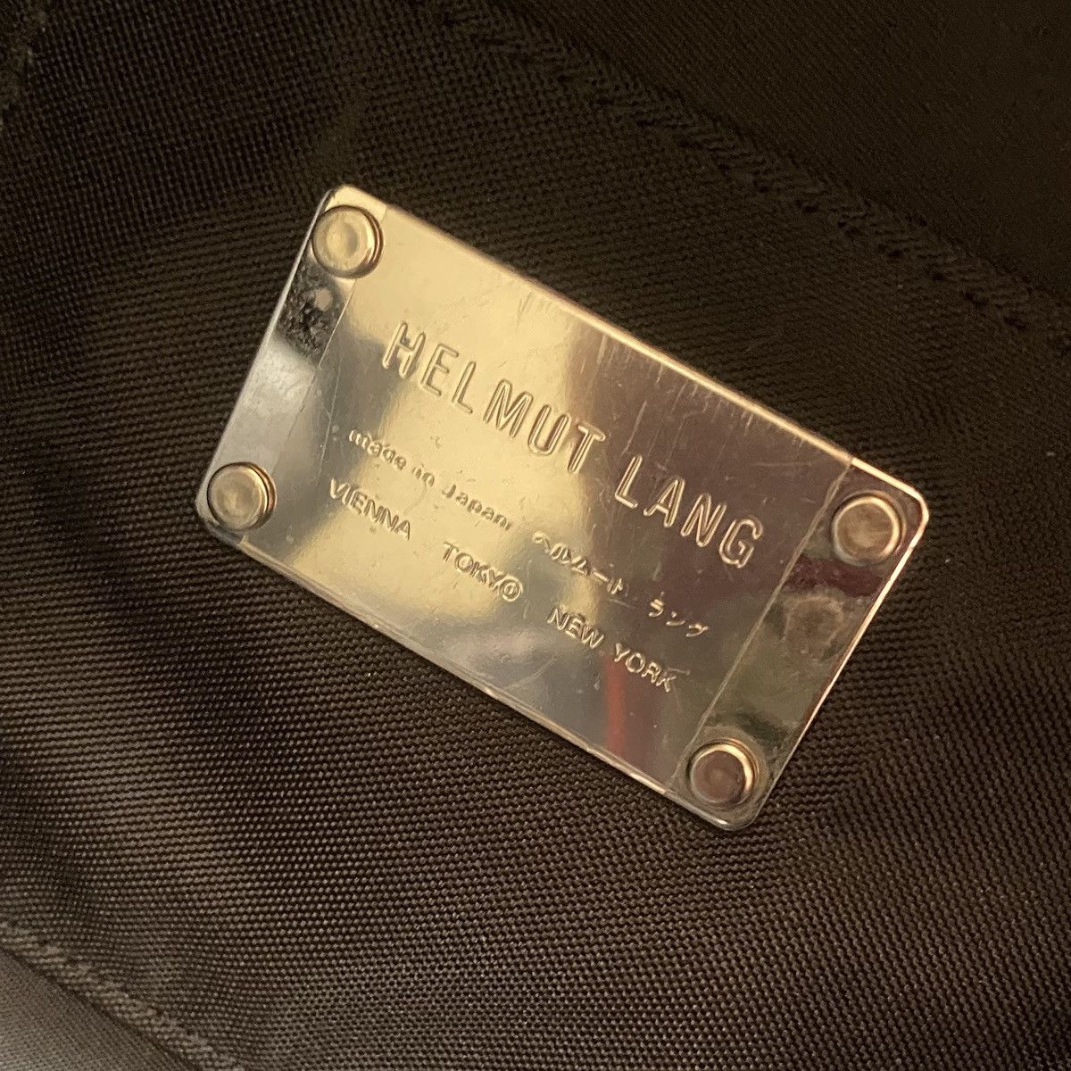 Helmut Lang Archive Black Nylon Astro Backpack Size ONE SIZE - 12 Thumbnail