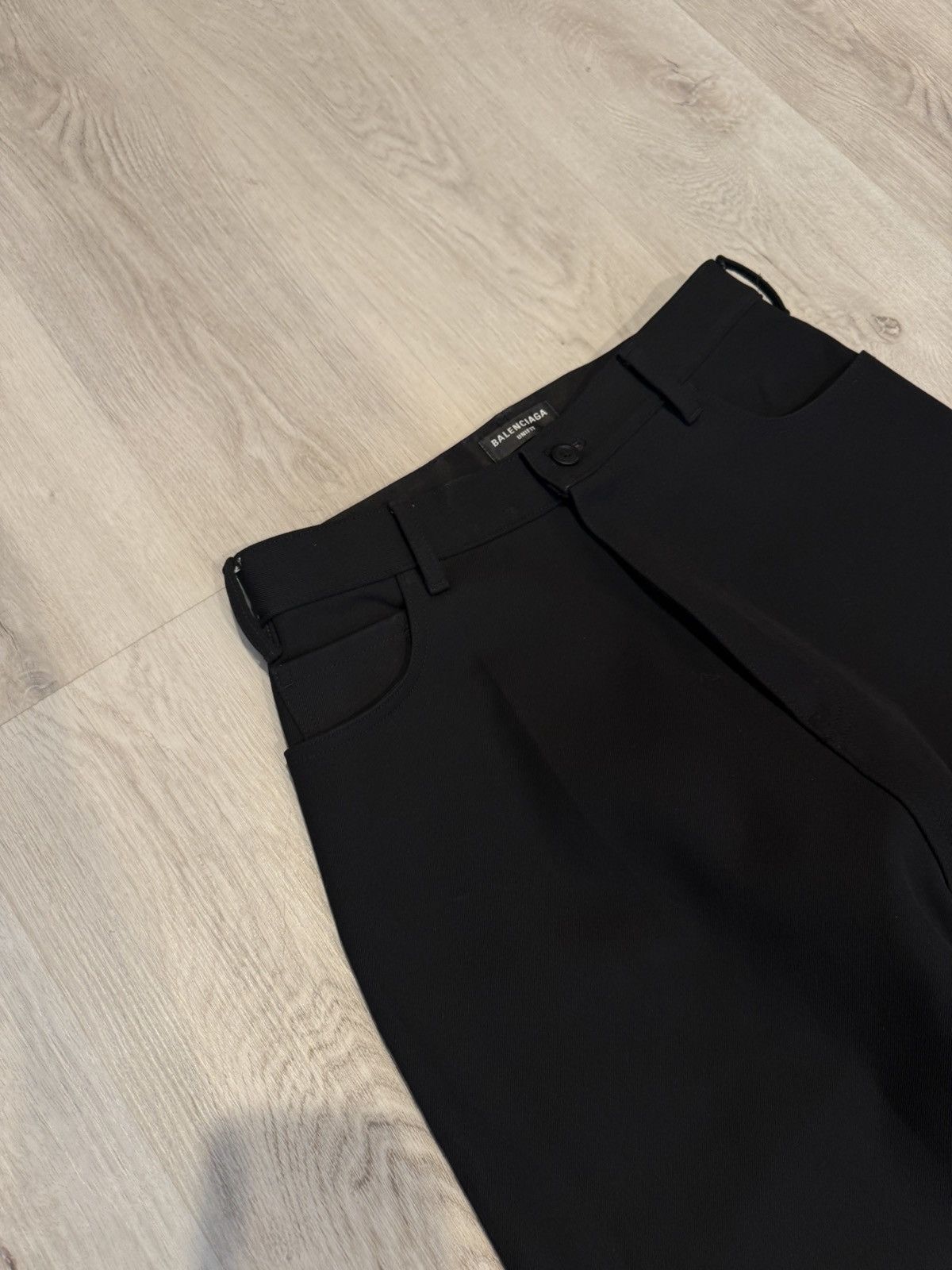Balenciaga f/w 2022 baggy wide leg japanese denim!! Size US 28 / EU 44 - 3 Thumbnail