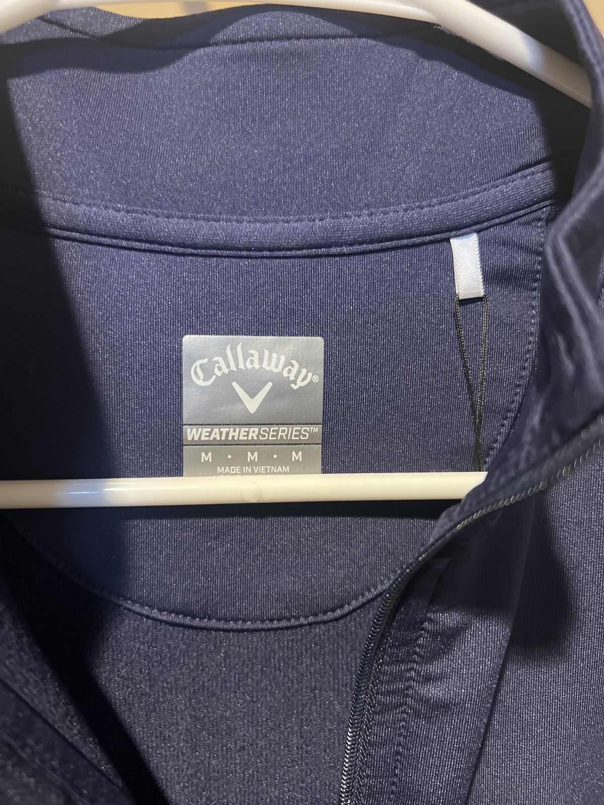 Callaway Callaway Weather Series Quarter Zip Up TLT Embroidery Size M Size US M / EU 48-50 / 2 - 7 Thumbnail