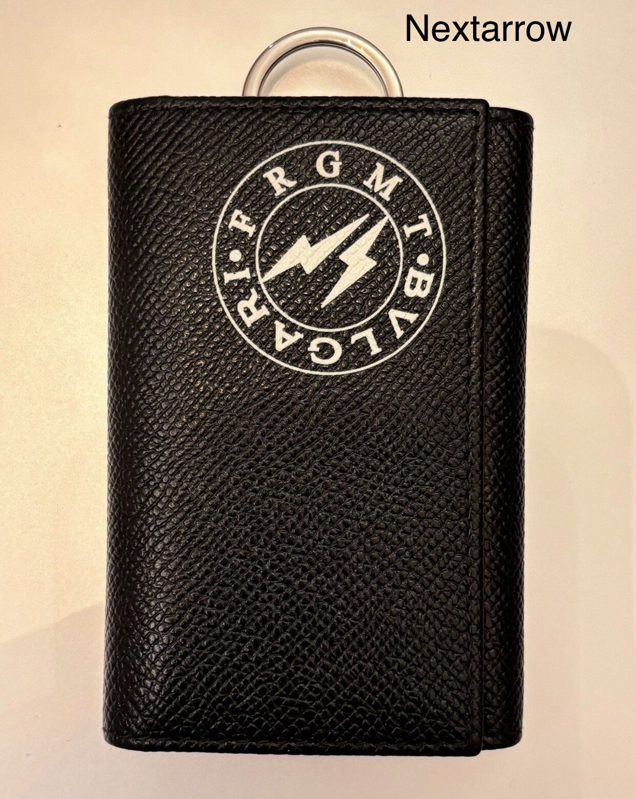 Bvlgari × Fragment Design Bvlgari x Fragment Design Leather Key Case 2412-Nextarrow Size ONE SIZE - 1 Thumbnail