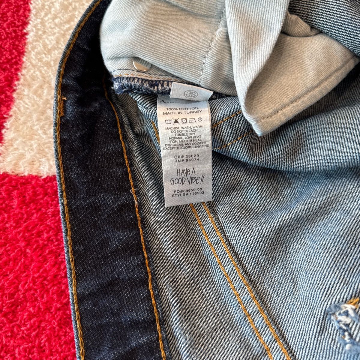 Stussy Stussy SS Link Denim Big OL Jeans Size US 34 / EU 50 - 5 Thumbnail