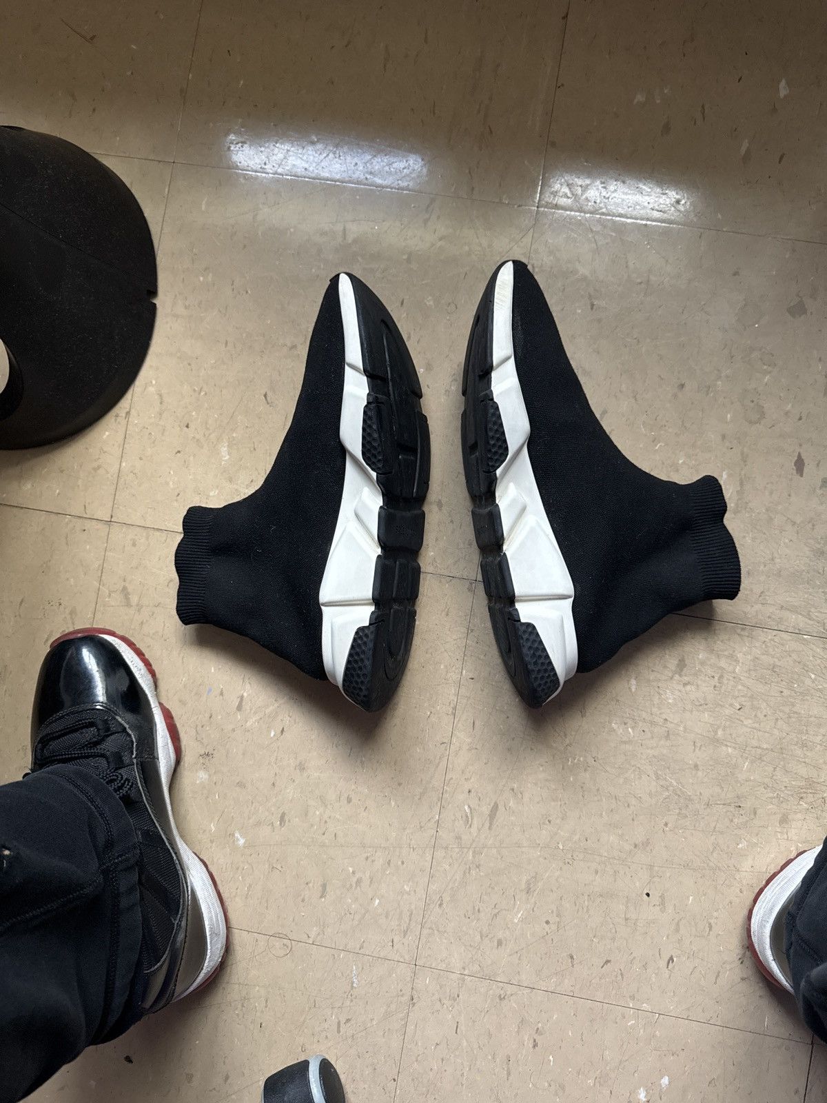 Balenciaga Balenciaga Speed Sneaker 'Black' Size US 10.5 / EU 43-44 - 5 Thumbnail