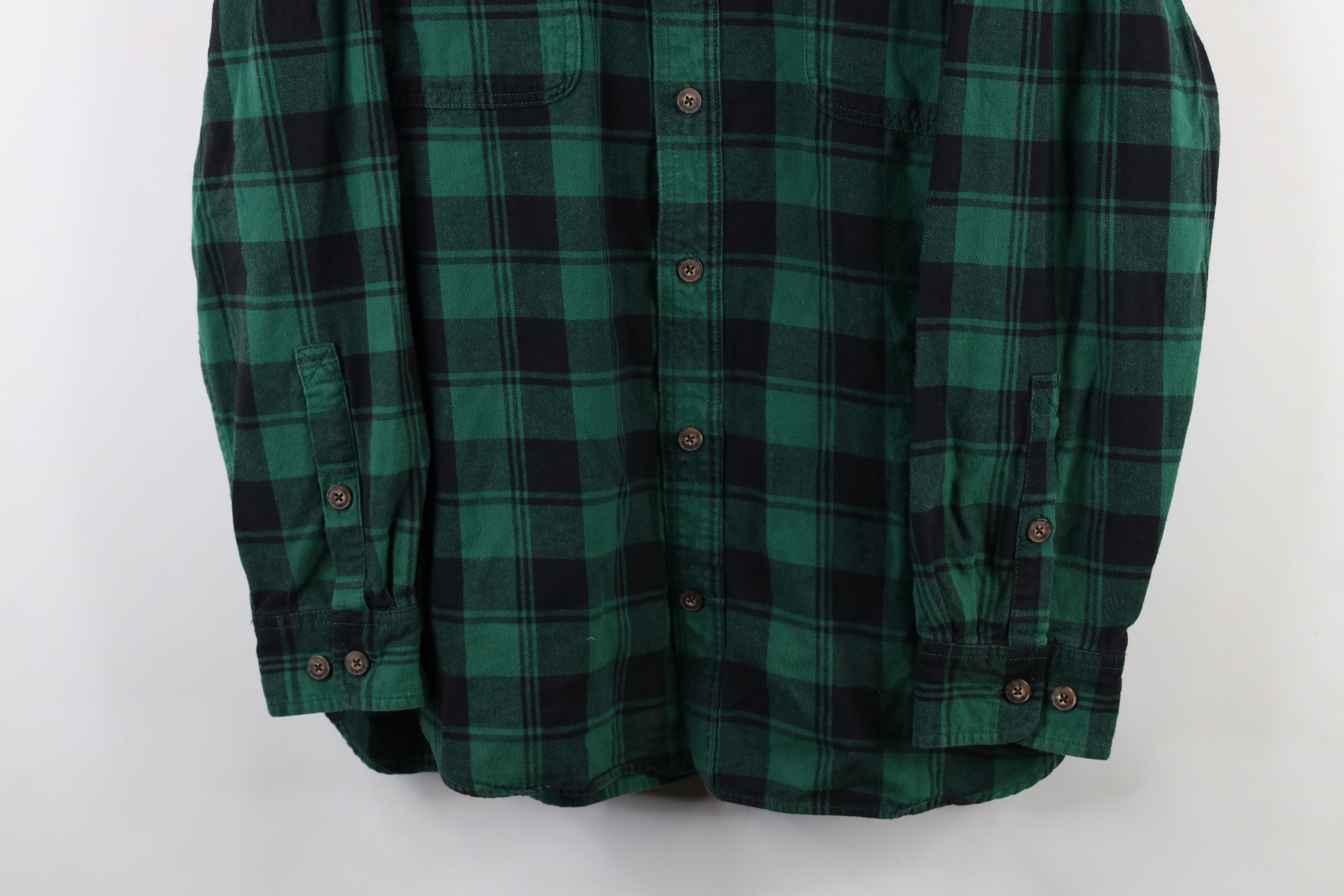 Duluth Trading Company × Vintage Duluth Trading Co Heavyweight Button Down Shirt Green Size US XL / EU 56 / 4 - 3 Thumbnail