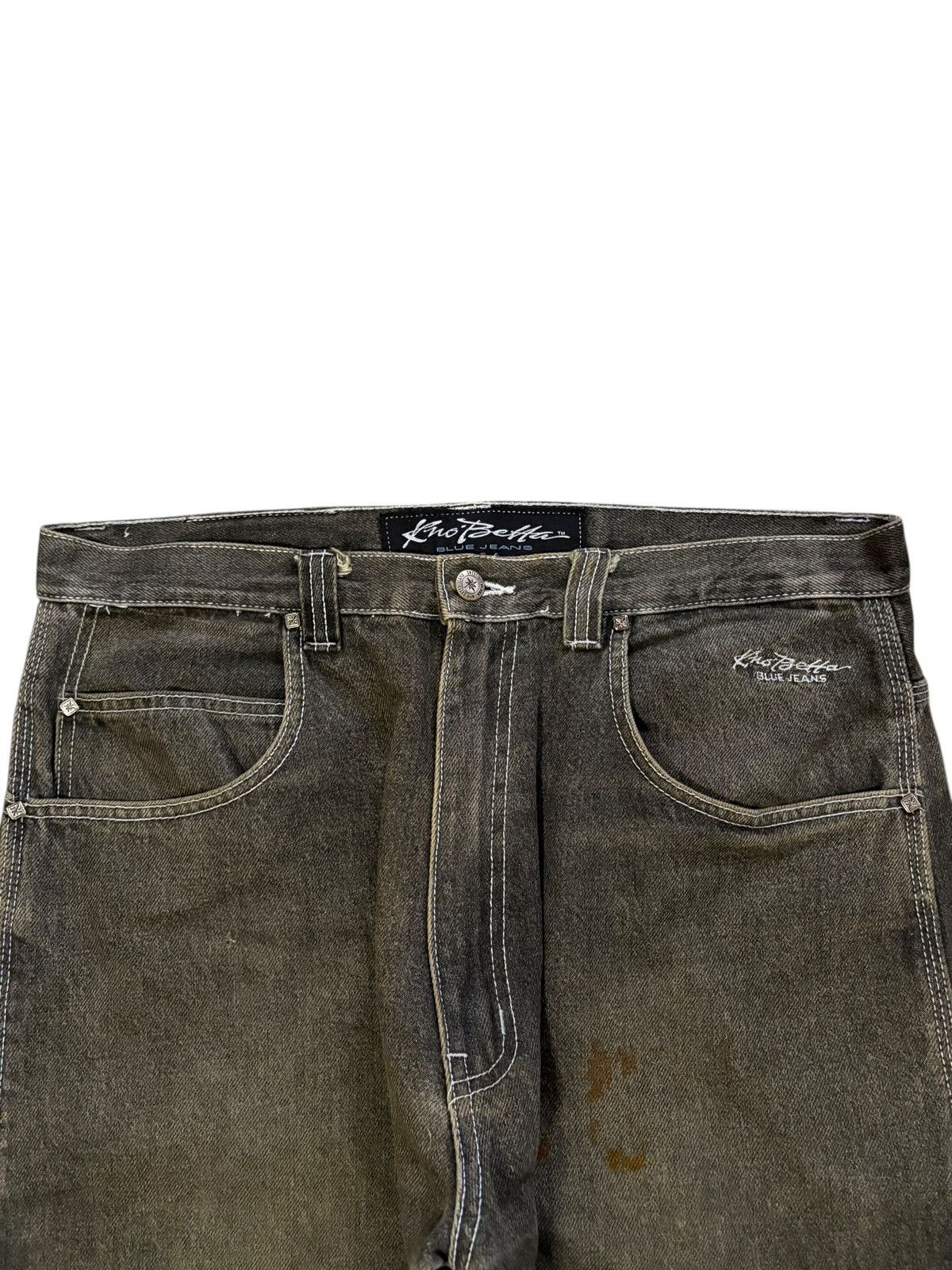 Japanese Brand Vintage Japanese Brand Mud Wash Baggy Carpenter Jeans Size US 36 / EU 52 - 4 Thumbnail