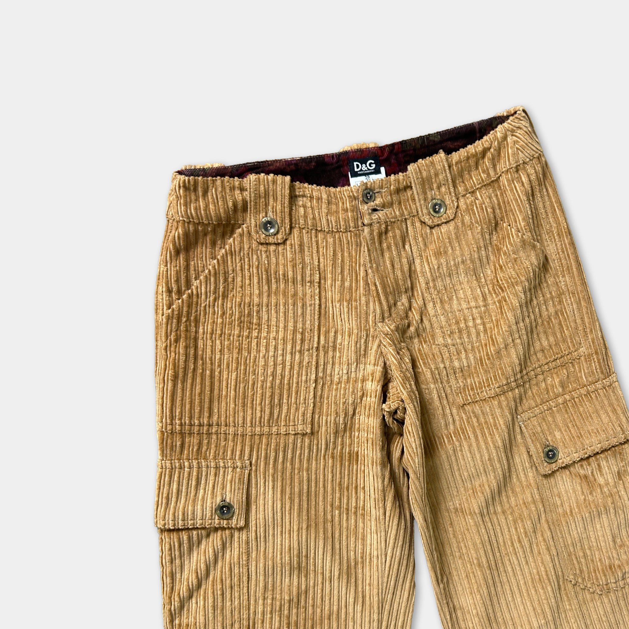 Dolce & Gabbana Dolce & Gabbana Corduroy Pants Size US 26 / EU 42 - 2 Thumbnail