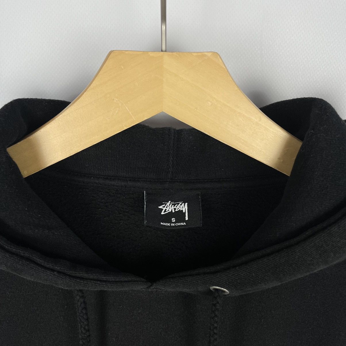 Stussy Vintage Y2K Stussy Big Logo Hoodie Black Size S Size US S / EU 44-46 / 1 - 20 Thumbnail