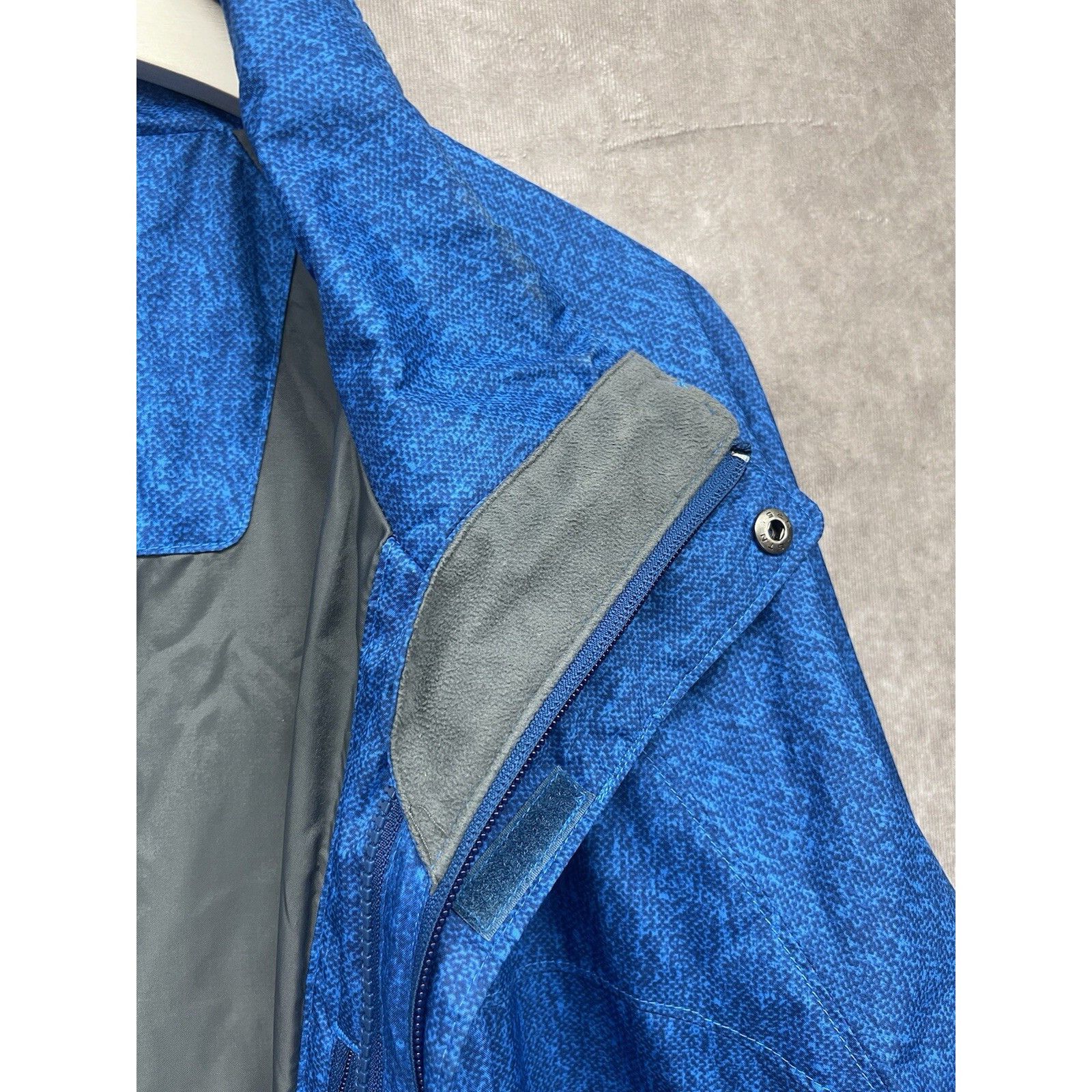 Columbia Vintage Columbia Japan Blue Camo Static Interchange Jacket S Size US XL / EU 56 / 4 - 9 Thumbnail