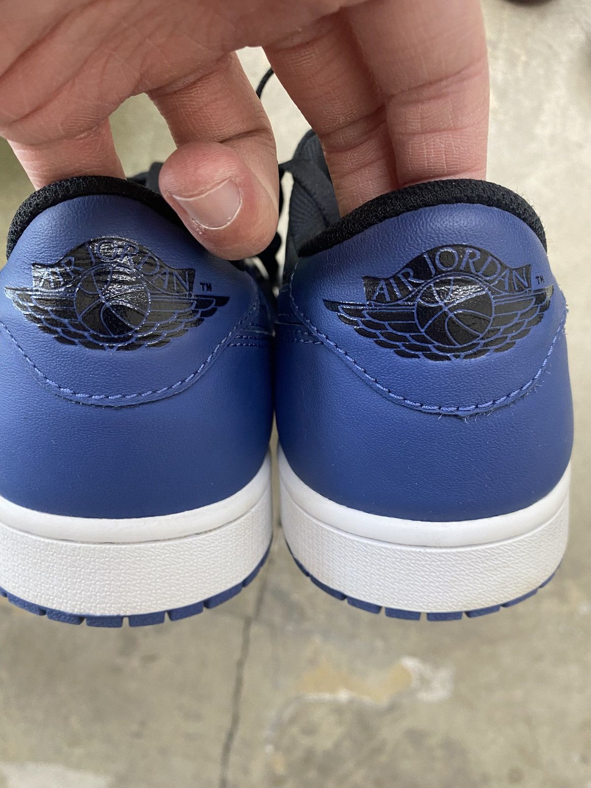 Jordan Brand Jordan 1 Low Mystic Navy Size US 10.5 / EU 43-44 - 2 Thumbnail