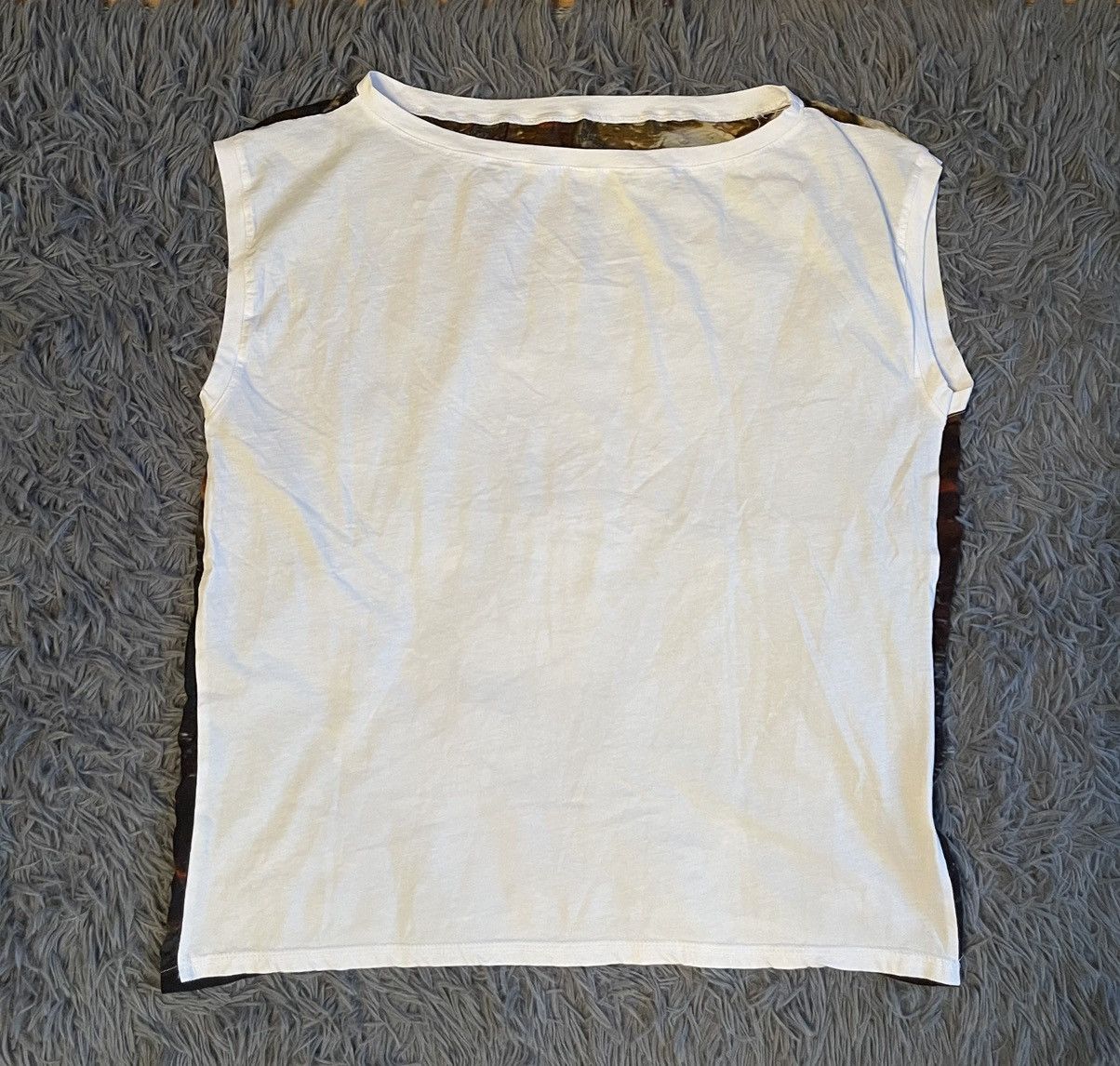 Other PROvocation avant garde graphic silk+cotton tank top Size US L / EU 52-54 / 3 - 10 Thumbnail
