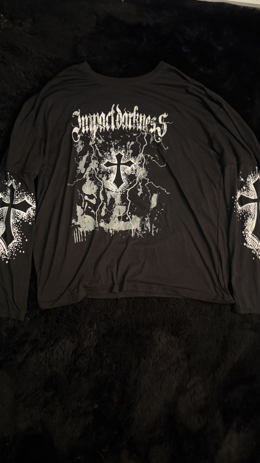 Other Black vintage shirt Size US XL / EU 56 / 4 - 1 Thumbnail