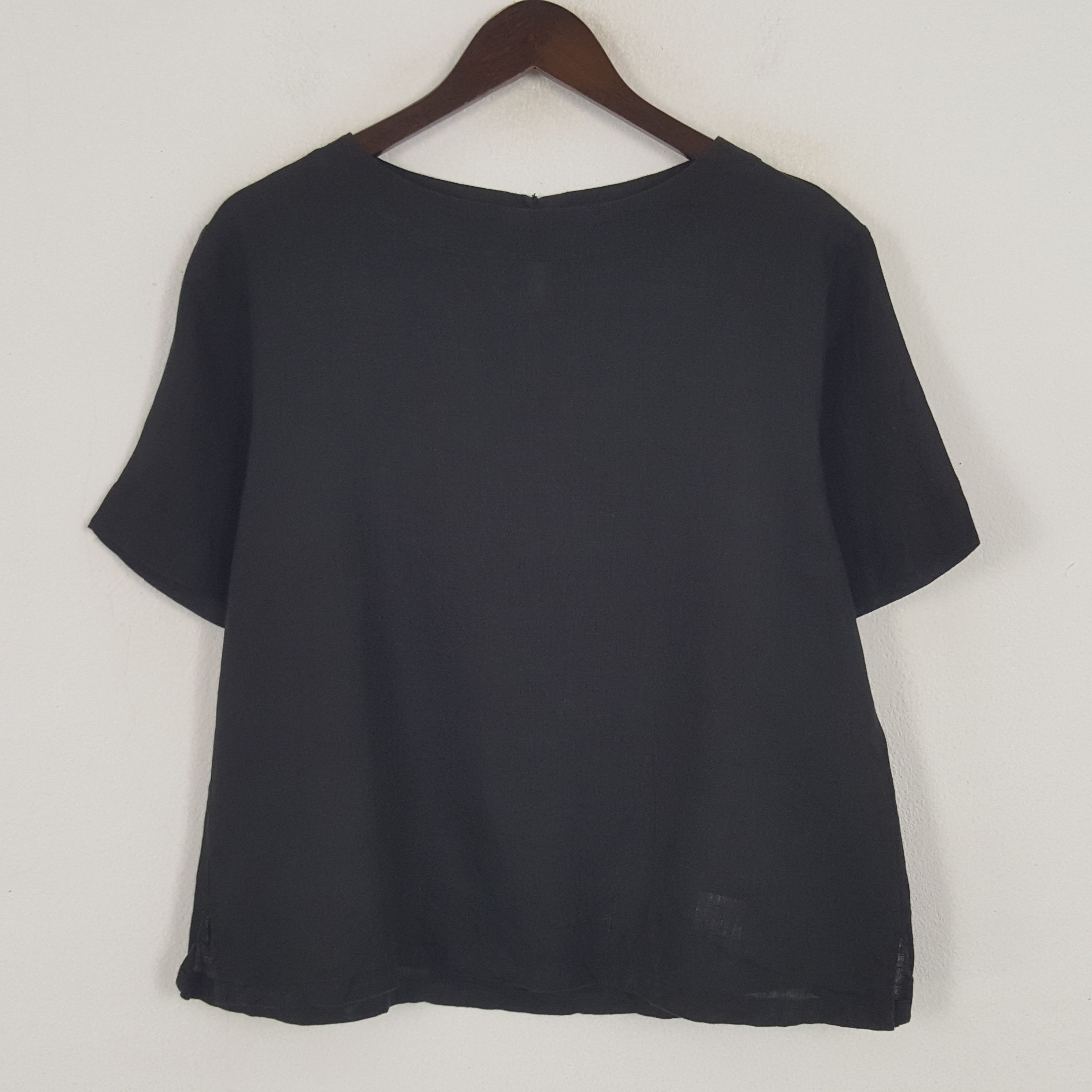Issey Miyake × Japanese Brand × Vintage Vintage Plantation by Issey Miyake Blouse Shirt Size M / US 6-8 / IT 42-44 - 2 Thumbnail