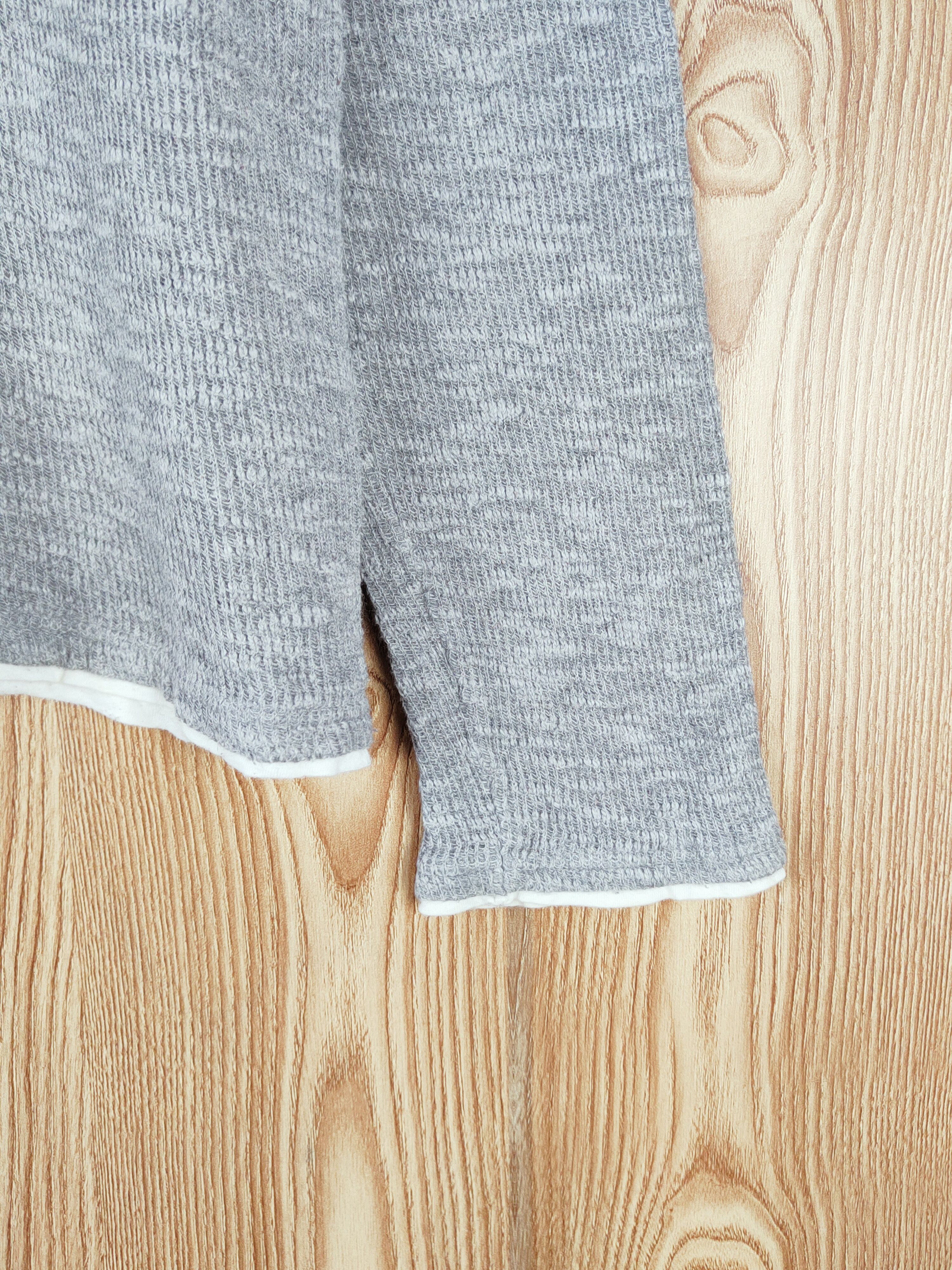 Beams Plus × Homespun Knitwear × Japanese Brand Beams Heart japan Gray knitwear #W874 Size US M / EU 48-50 / 2 - 6 Thumbnail