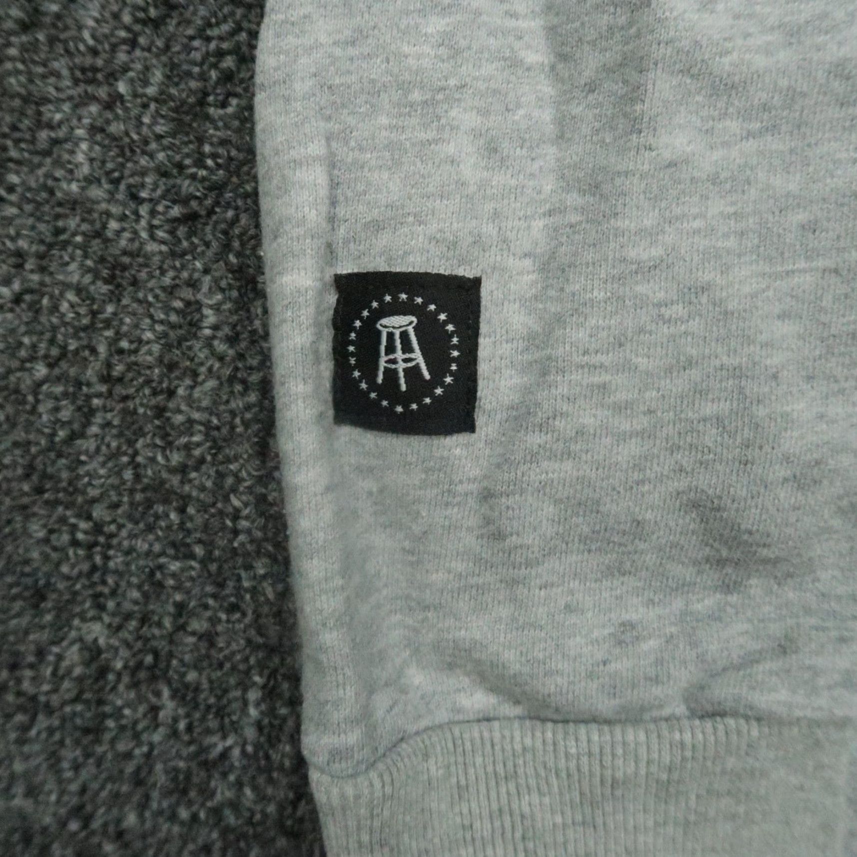 Vintage Barstool Sports Sweatshirt Mens Large Gray Pullover Crew Long Sleeve Shirt Size US L / EU 52-54 / 3 - 5 Thumbnail