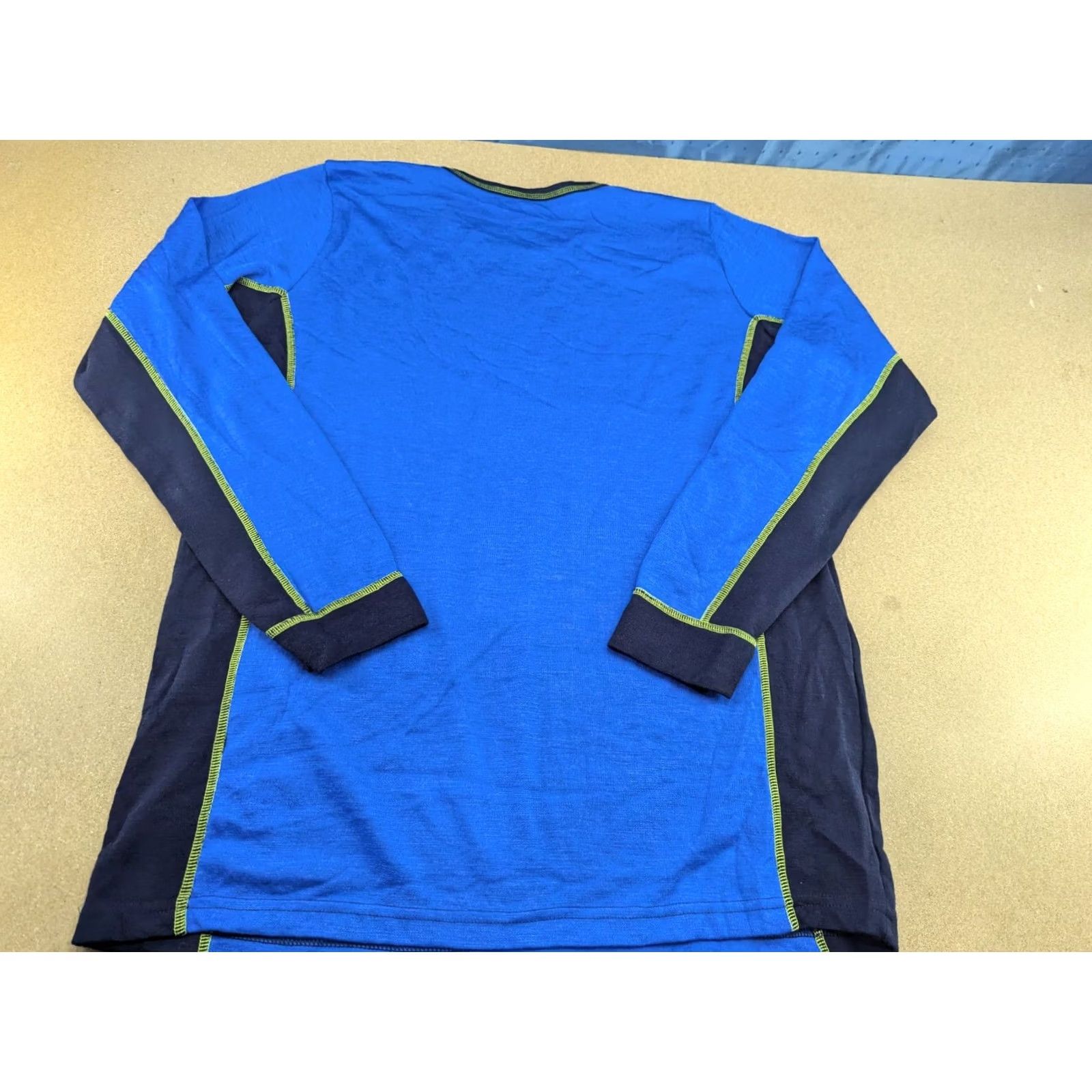 Vintage Varde Base Layer Shirt Mens XL Merino Wool Blend Ski Outdoor Sport Thermal Shirt Size US XL / EU 56 / 4 - 3 Thumbnail