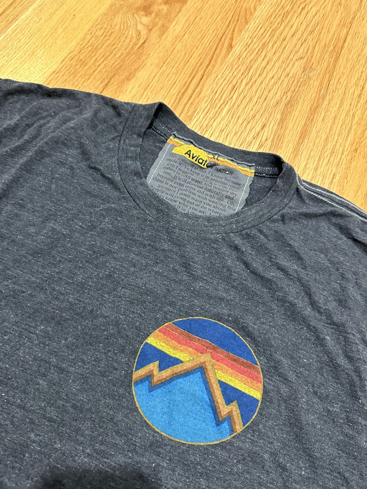 Aviator Nation Aviator Nation Graphic T Tshirt Shirt Single Stitch Logo Size US XL / EU 56 / 4 - 1 Thumbnail