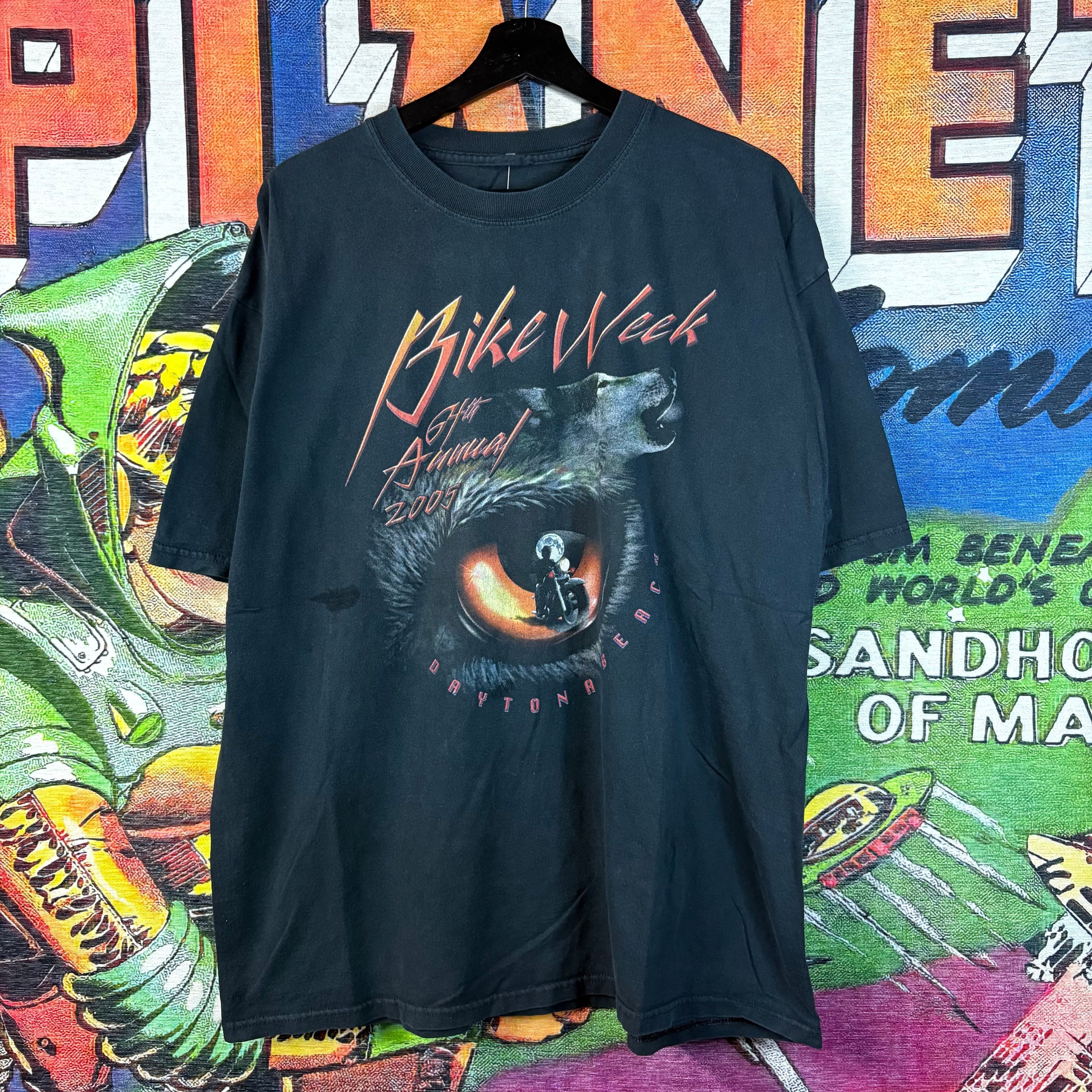 Vintage Y2K 2005 Bike Week 64th Annual Daytona Tee Size Large Size US L / EU 52-54 / 3 - 1 Thumbnail