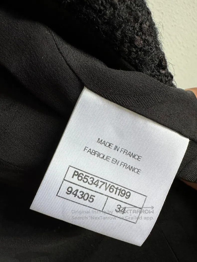 Chanel Chanel 20 black and gold wavy jackets Size XXS / US 00 / IT 34 - 7 Thumbnail