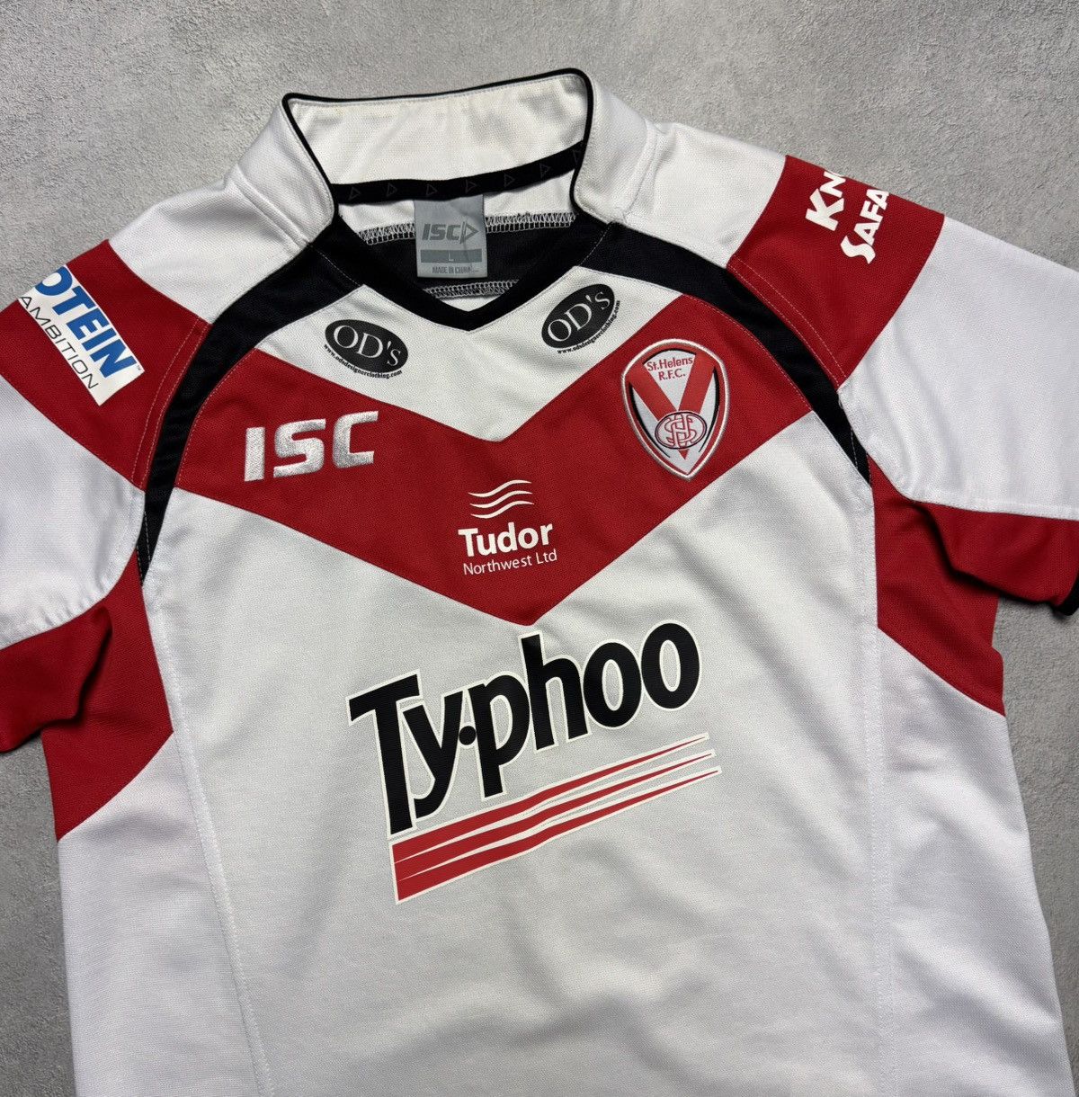 Other St Helens 2013 Home Rugby Shirt Jersey ISC Size US L / EU 52-54 / 3 - 3 Thumbnail