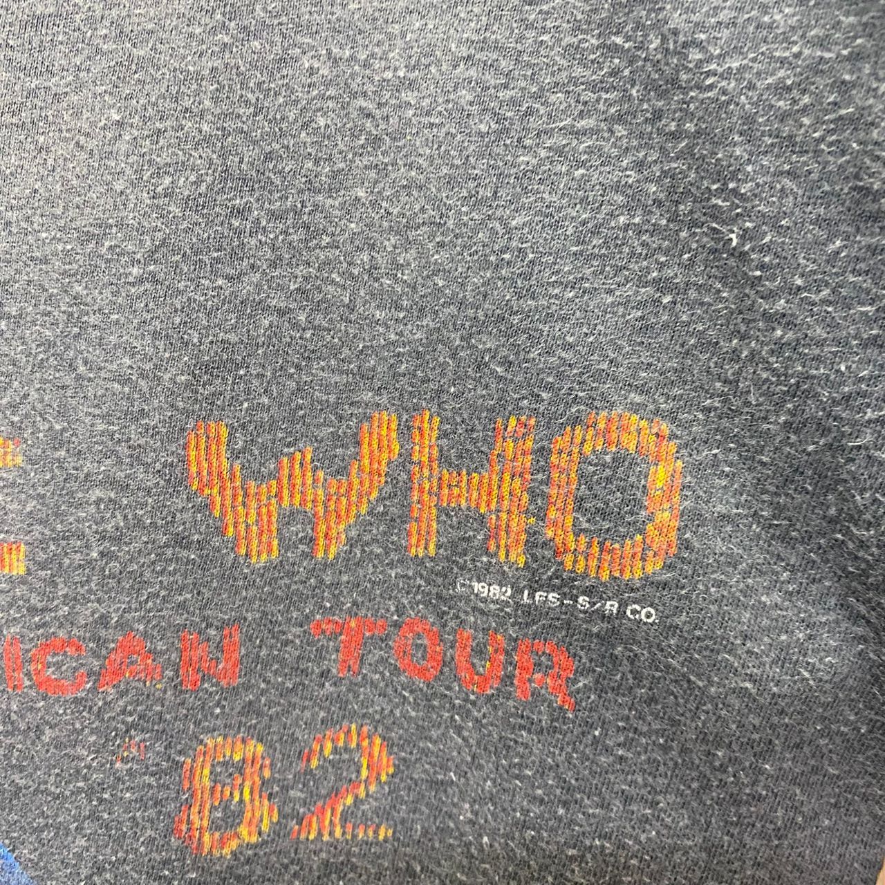 Band Tees Vintage 80s The Who American Tour 82 Promo Tshirt Size US S / EU 44-46 / 1 - 6 Thumbnail