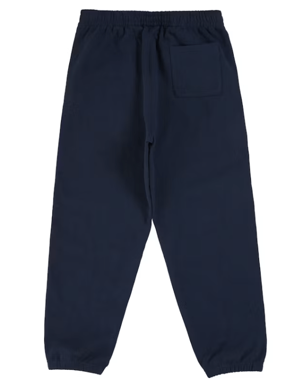 Supreme Supreme Satin Applique Sweatpant (SS26) Washed Navy Size US 30 / EU 46 - 2 Thumbnail