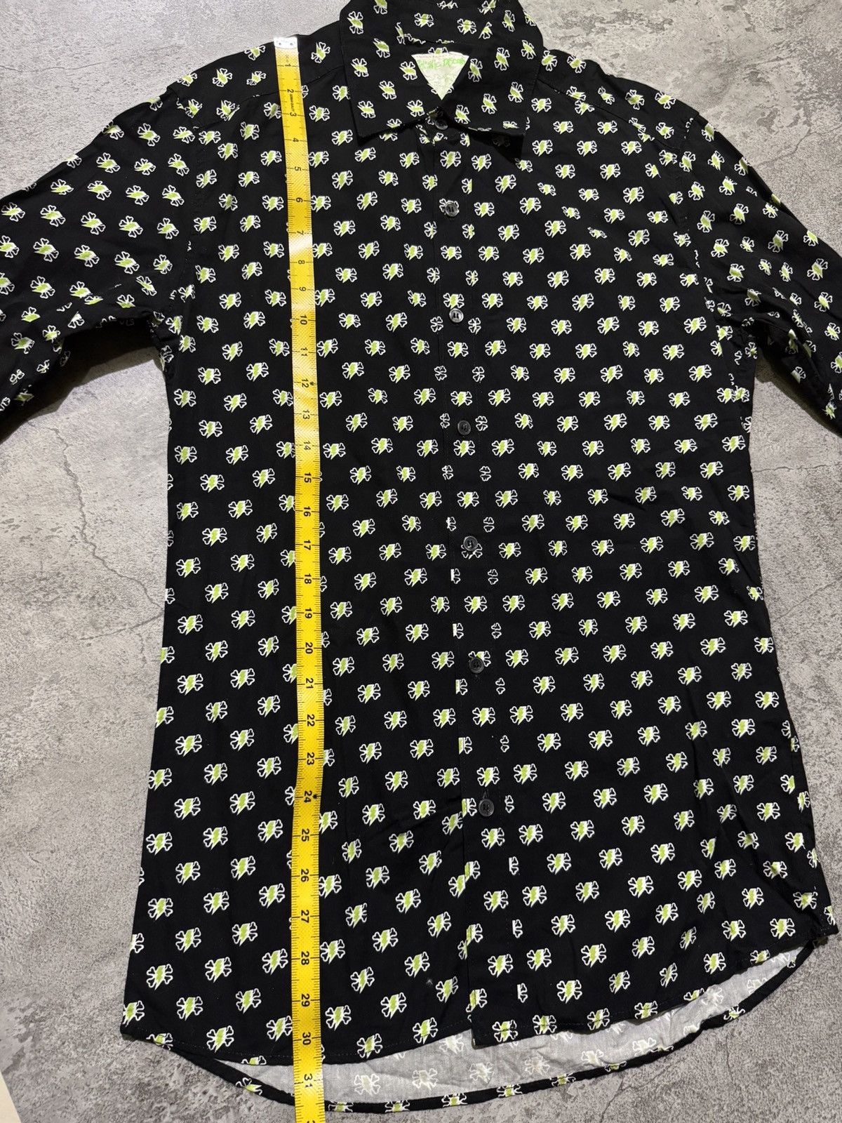 Undercover 01ss Undercover Chaotic Discord Thunder/Crossbone Shirt Size US M / EU 48-50 / 2 - 10 Thumbnail