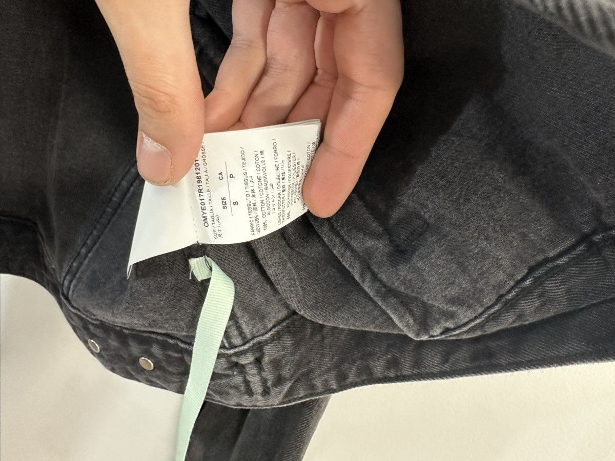 Off-White Off Whote Denim Jacket Impression Size US S / EU 44-46 / 1 - 7 Thumbnail