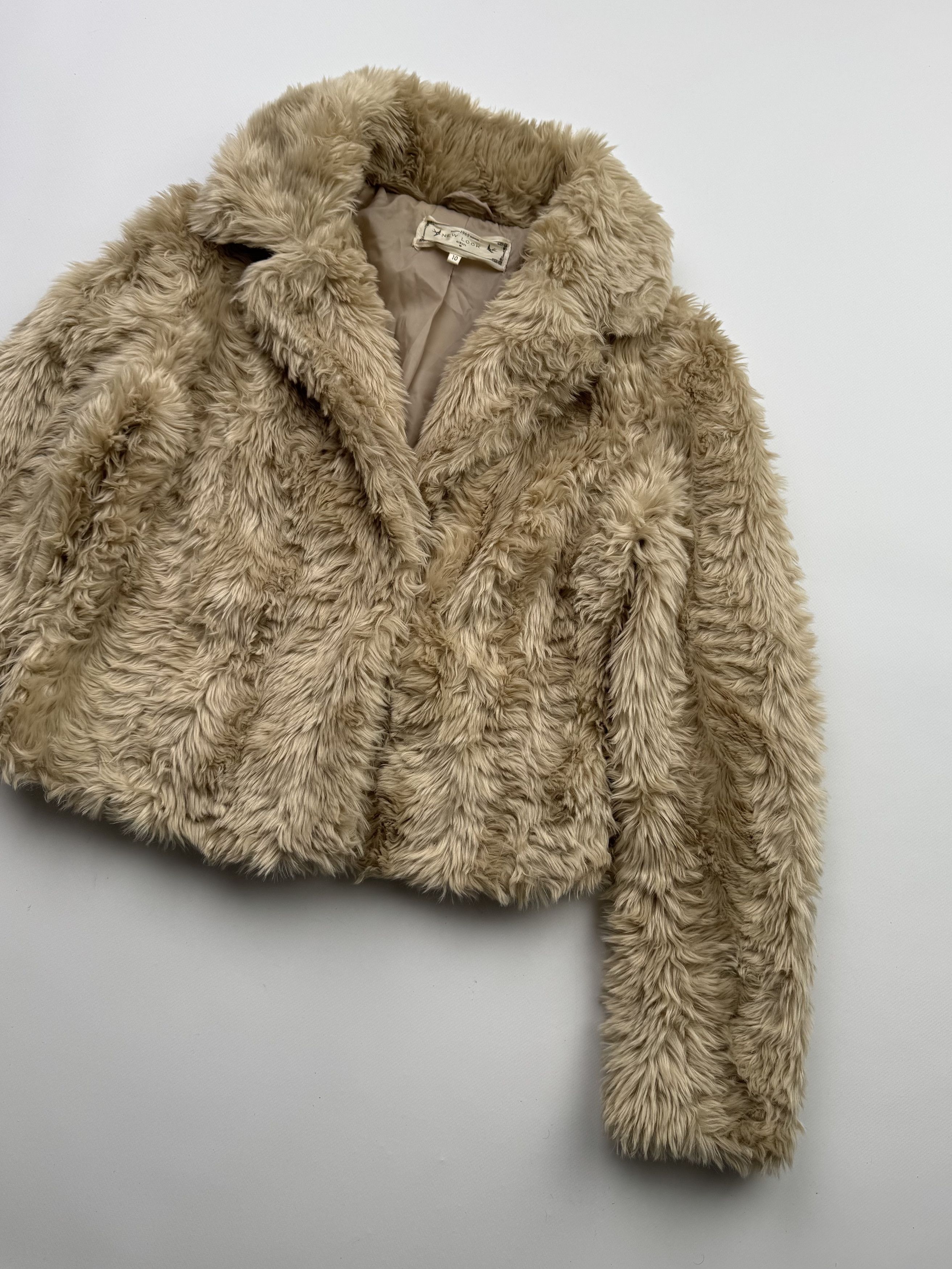 Vintage Vintage Faux Fur Cropped Jacket B330(V151)E2 Size S / US 4 / IT 40 - 3 Thumbnail