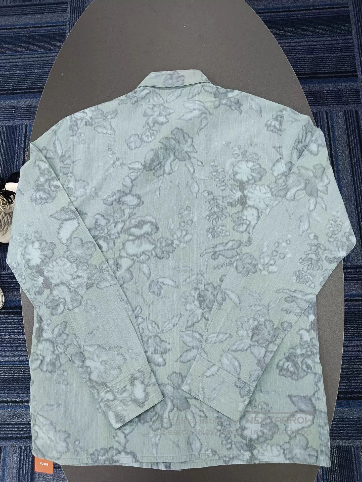 Hermes Hermes Green Long Sleeve Artistic Shirt. Size US M / EU 48-50 / 2 - 2 Thumbnail