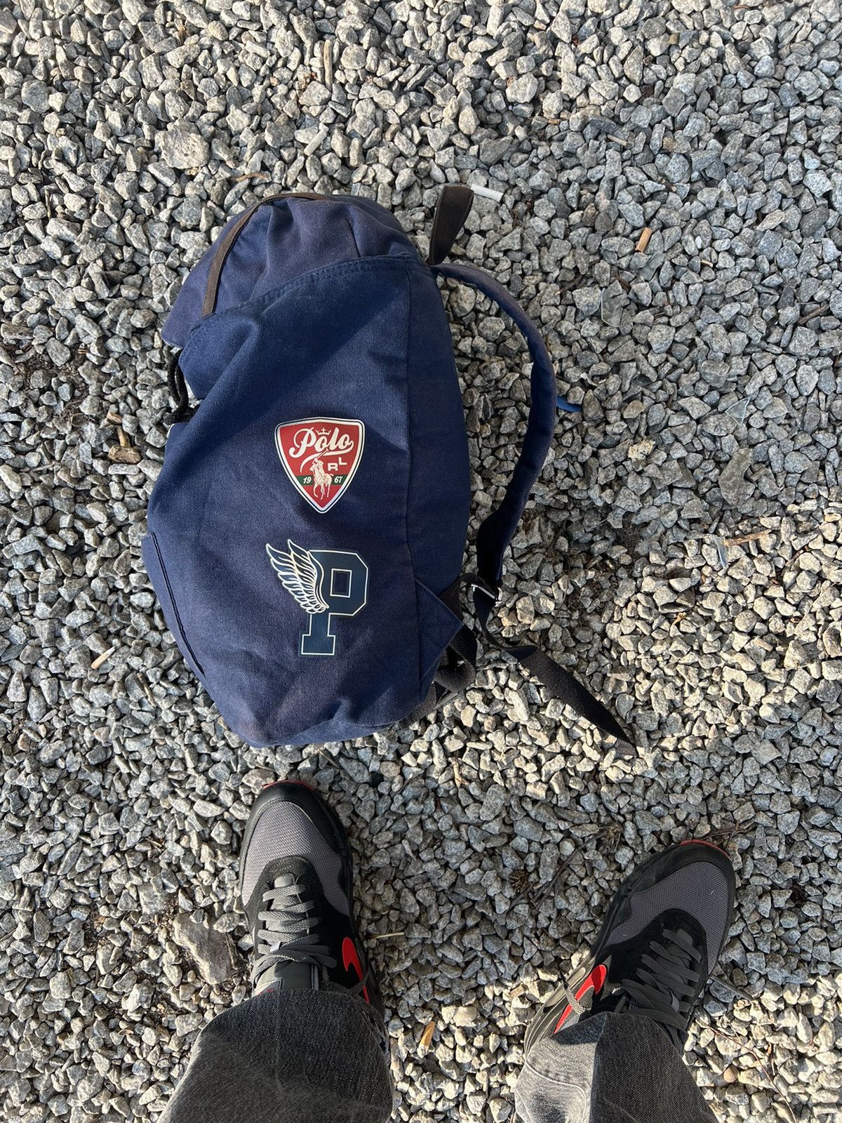 Polo Ralph Lauren × Vintage VERY RARE POLO RALPH LAUREN DESIGNER BAG PACK RETRO Y2K 90s Size ONE SIZE - 4 Thumbnail